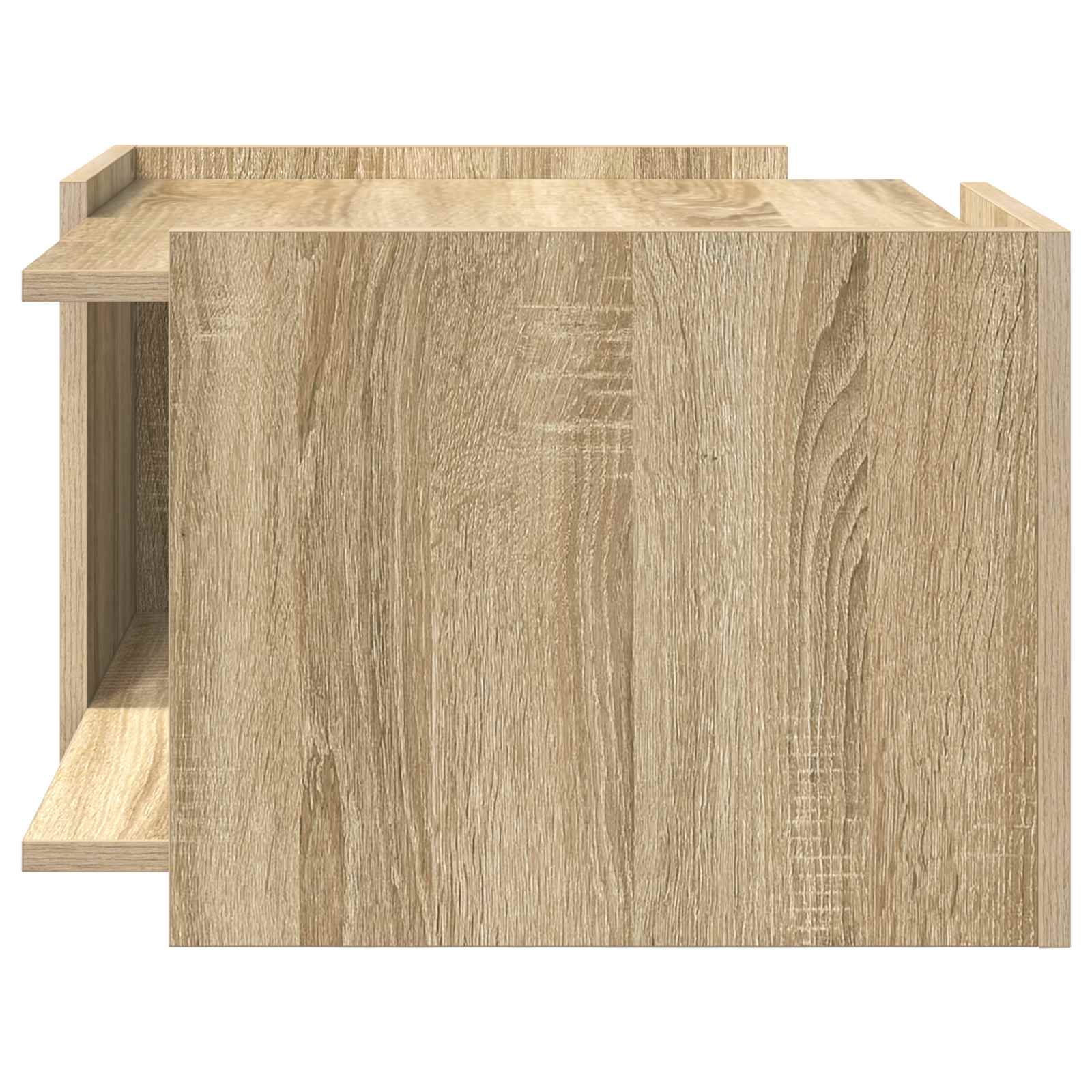 Couchtisch Sonoma-Eiche 50,5 x 50 x 33 cm Holzwerkstoff
