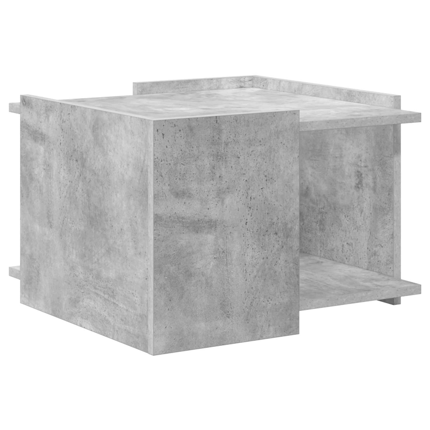 Couchtisch Betongrau 50,5 x 50 x 33 cm Holzwerkstoff