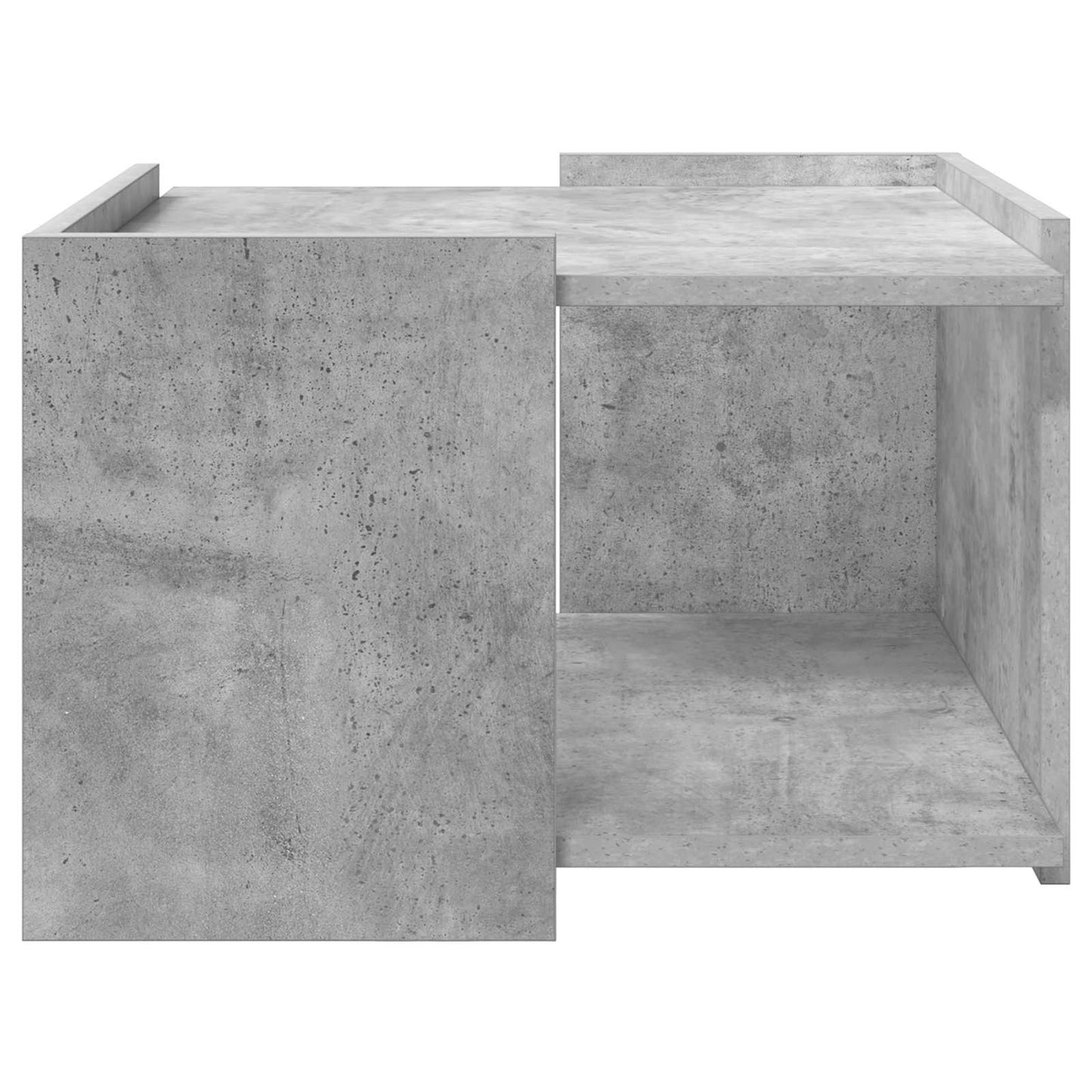 Couchtisch Betongrau 50,5 x 50 x 33 cm Holzwerkstoff