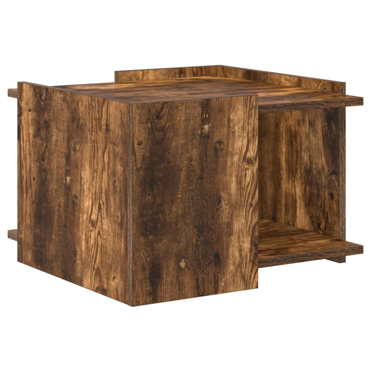 Couchtisch Räuchereiche 50,5 x 50 x 33 cm Holzwerkstoff