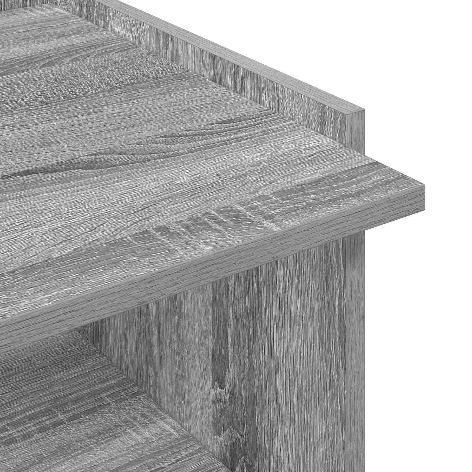 Couchtisch Sonoma-Grau 50,5 x 50 x 33 cm Holzwerkstoff