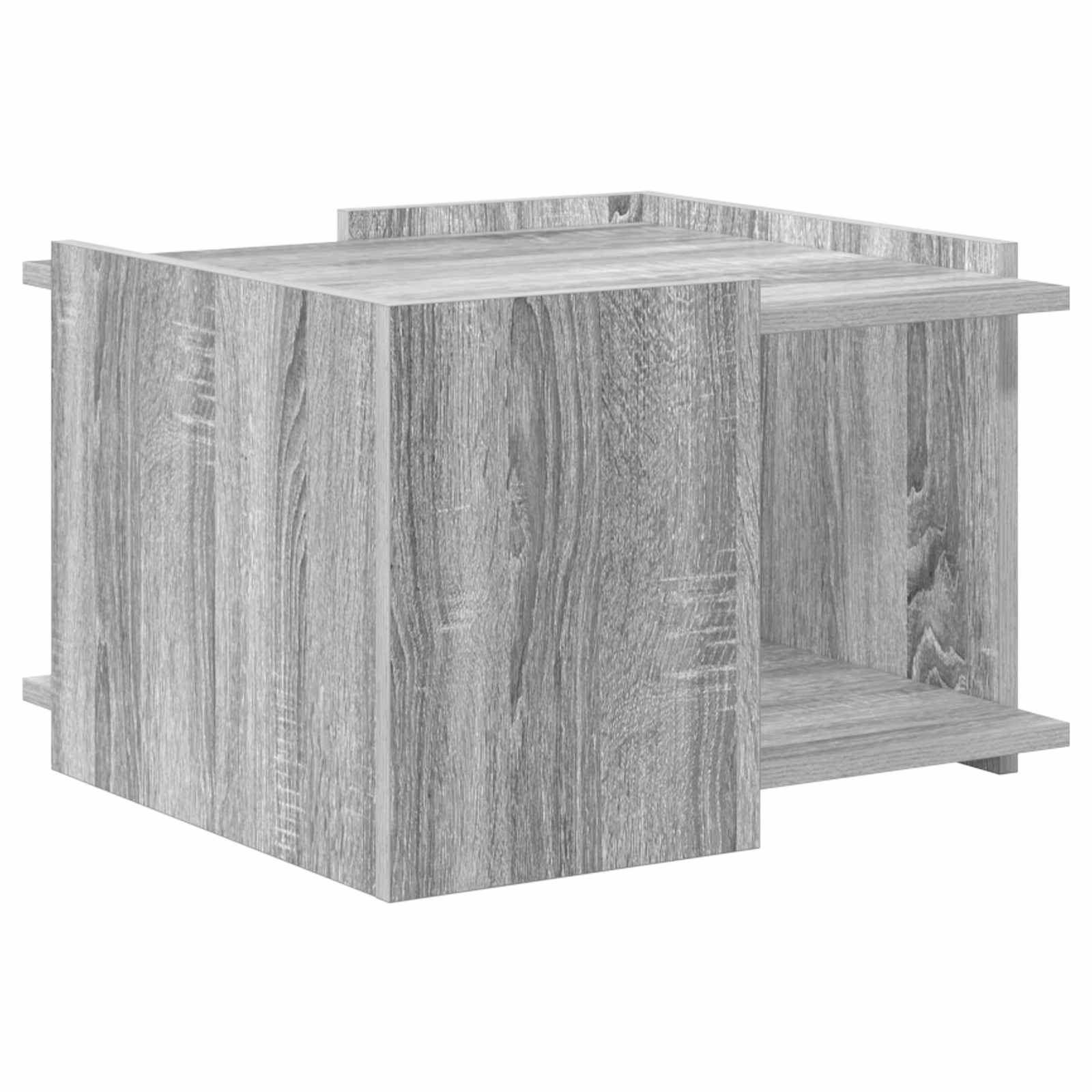 Couchtisch Sonoma-Grau 50,5 x 50 x 33 cm Holzwerkstoff