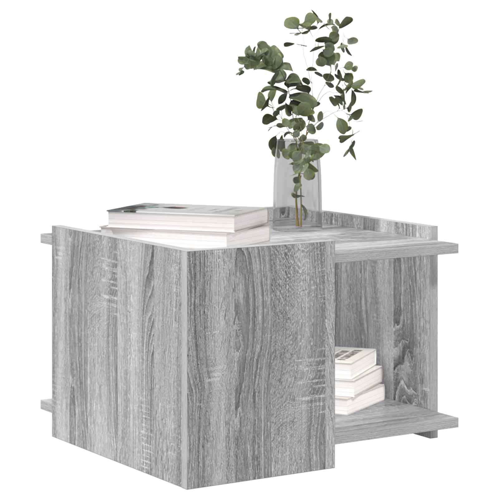 Couchtisch Sonoma-Grau 50,5 x 50 x 33 cm Holzwerkstoff