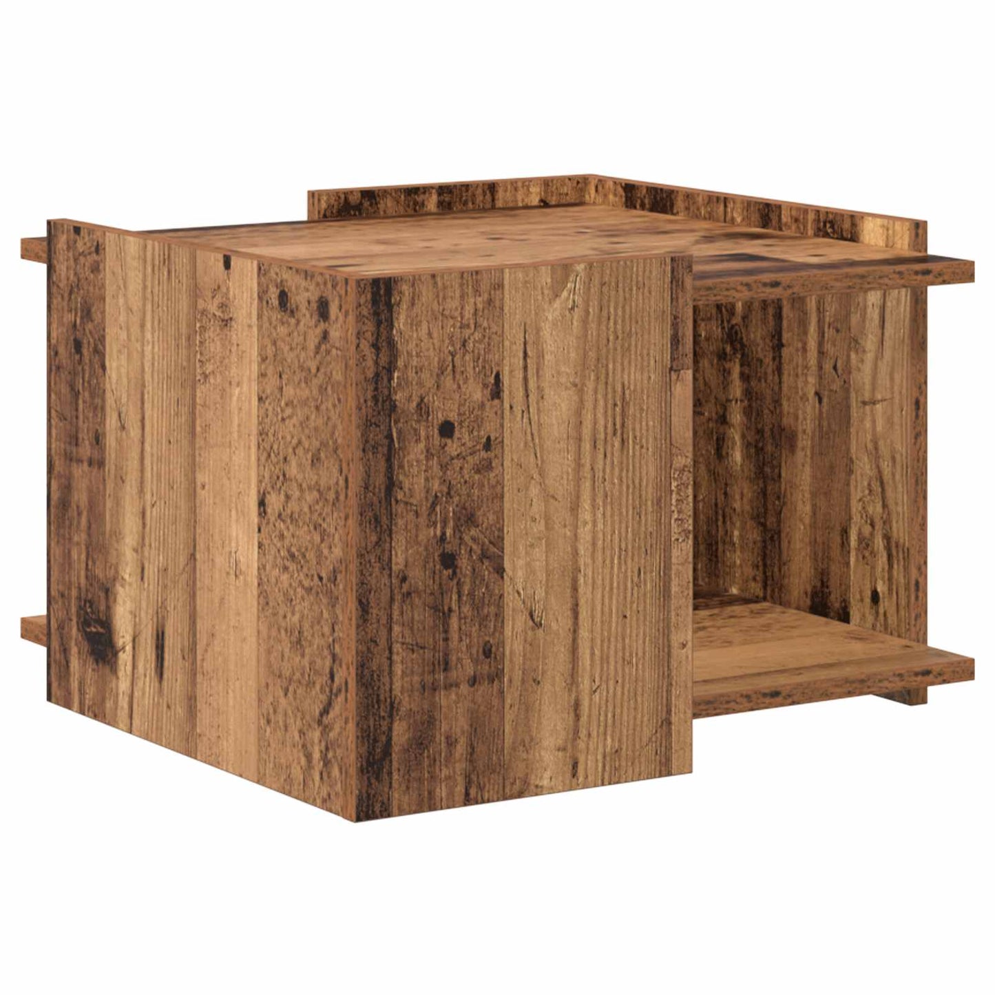 Couchtisch Altholz 50,5 x 50 x 33 cm Holzwerkstoff