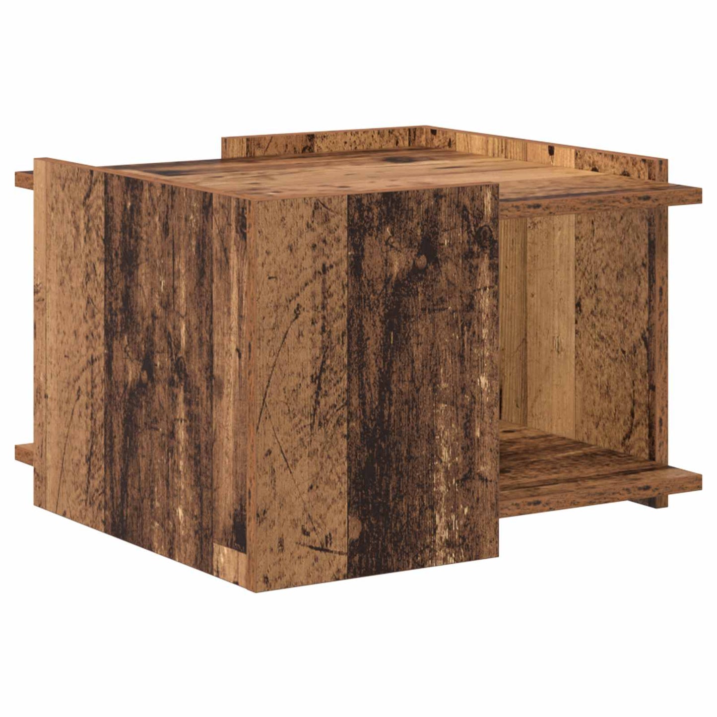 Couchtisch Altholz 50,5 x 50 x 33 cm Holzwerkstoff
