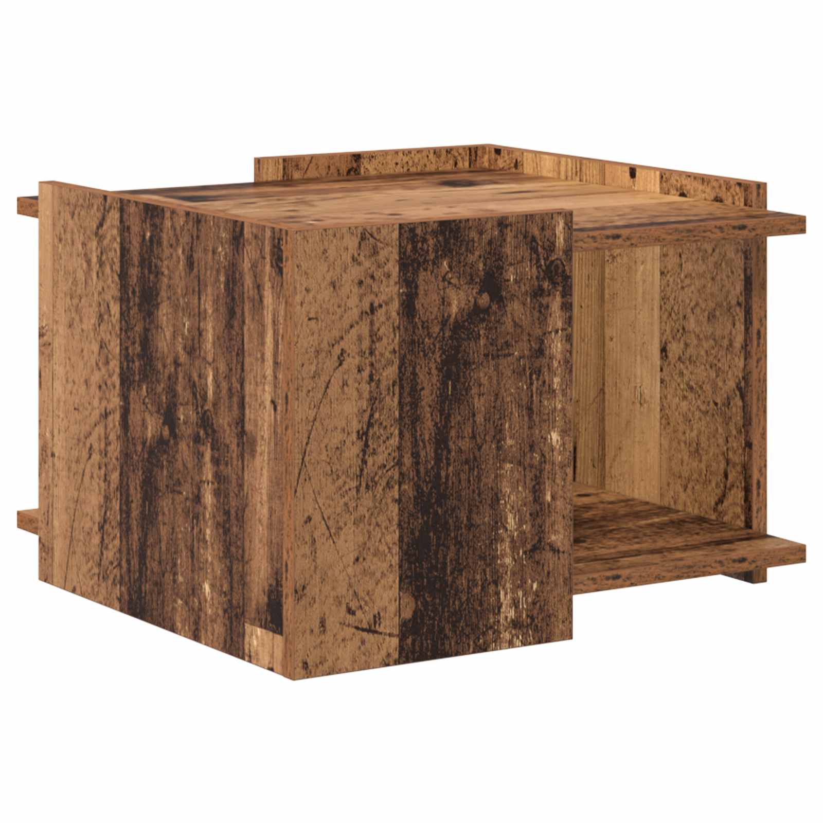 Couchtisch Altholz 50,5 x 50 x 33 cm Holzwerkstoff