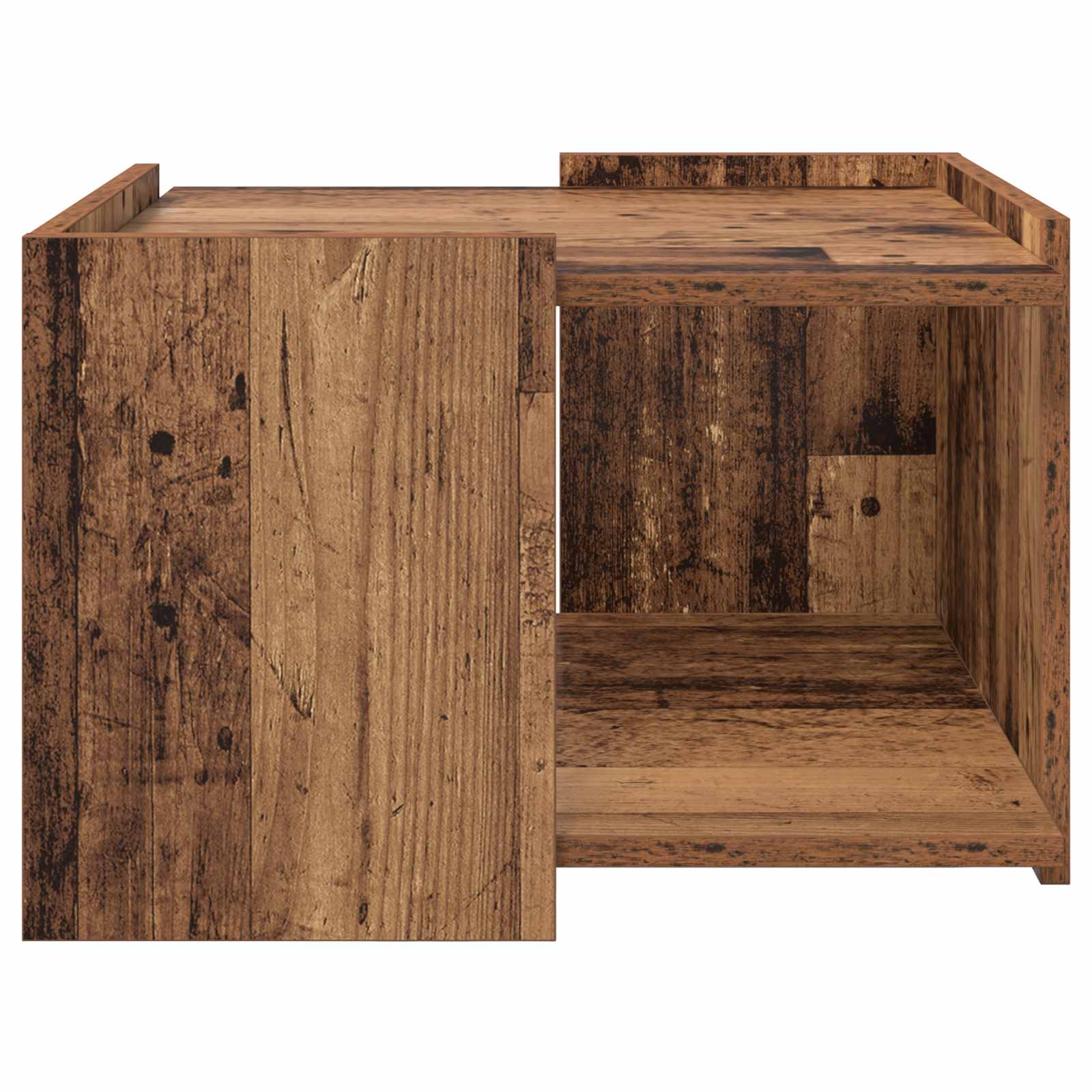 Couchtisch Altholz 50,5 x 50 x 33 cm Holzwerkstoff