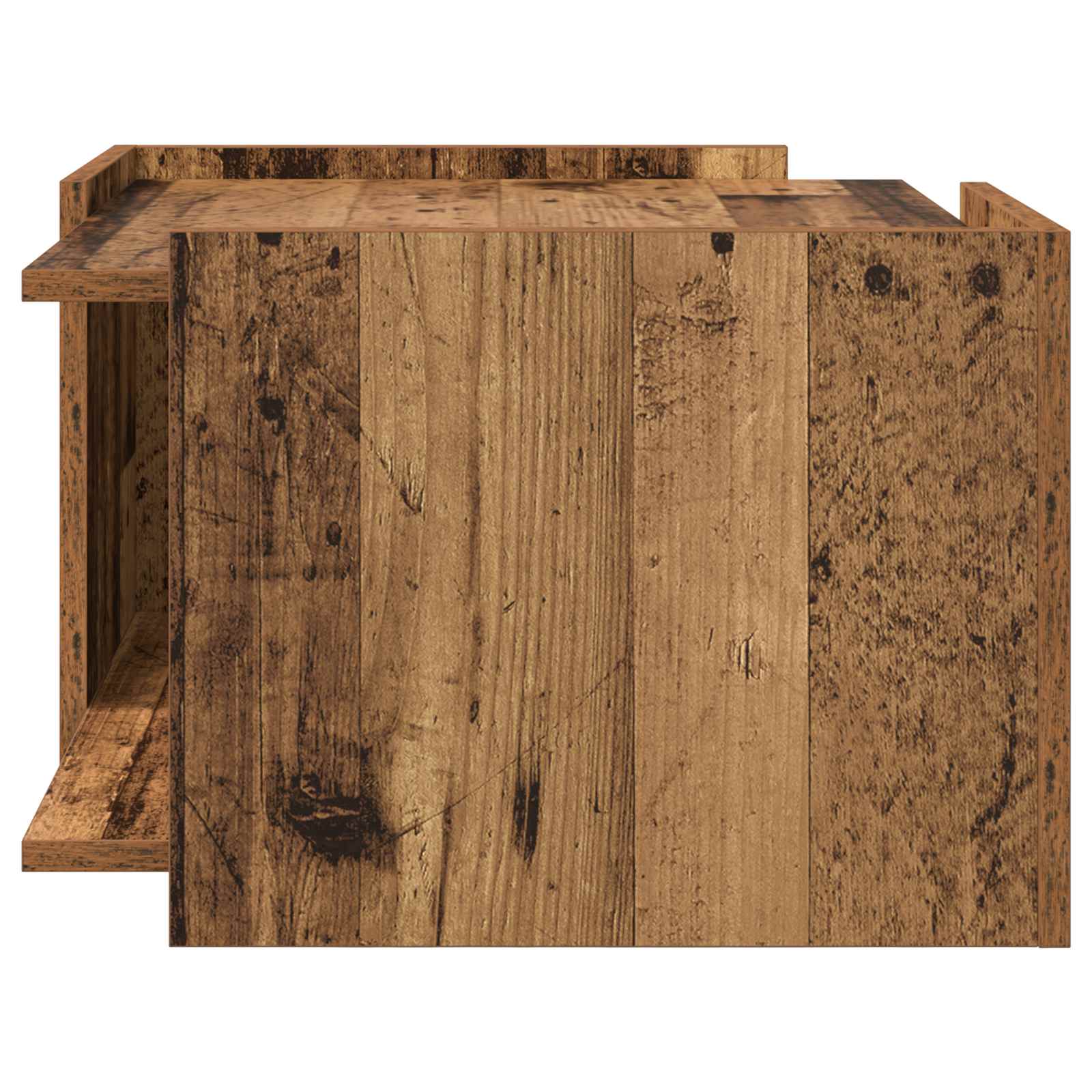 Couchtisch Altholz 50,5 x 50 x 33 cm Holzwerkstoff