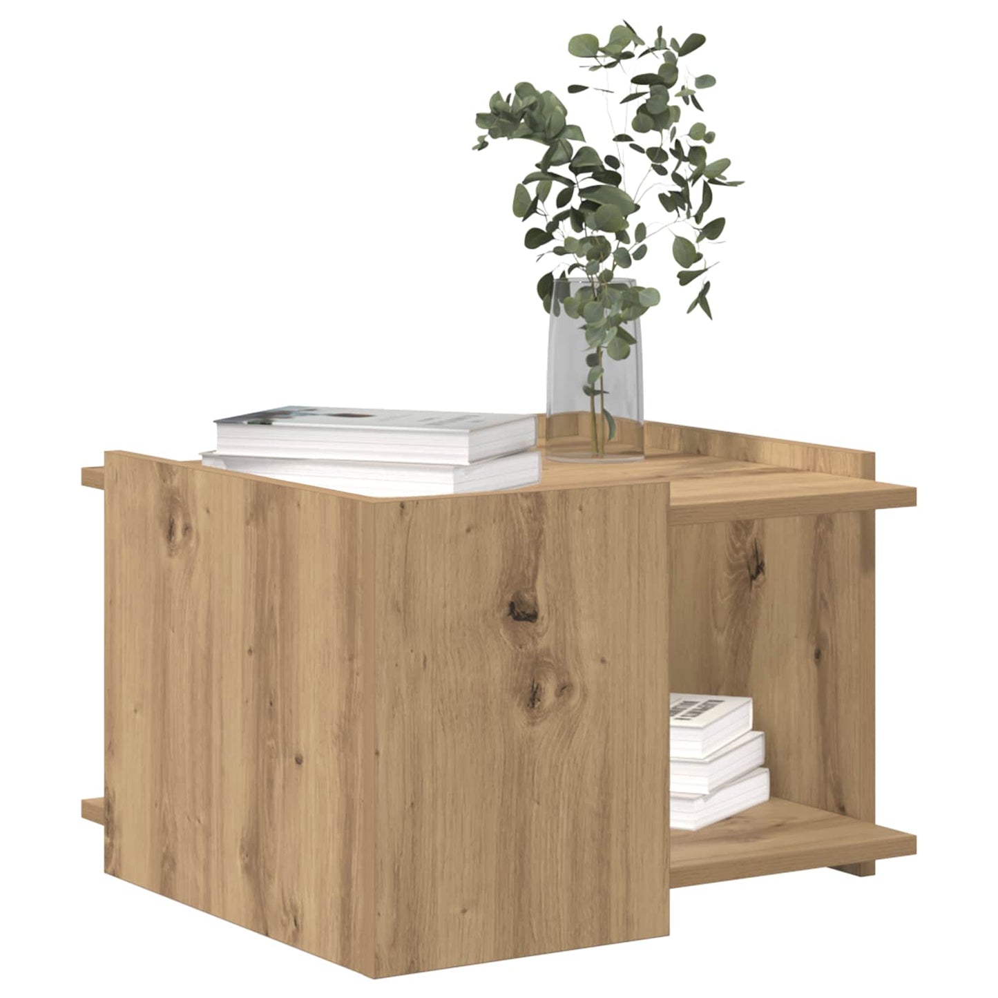 Couchtisch Artisan-Eiche 50,5 x 50 x 33 cm Holzwerkstoff