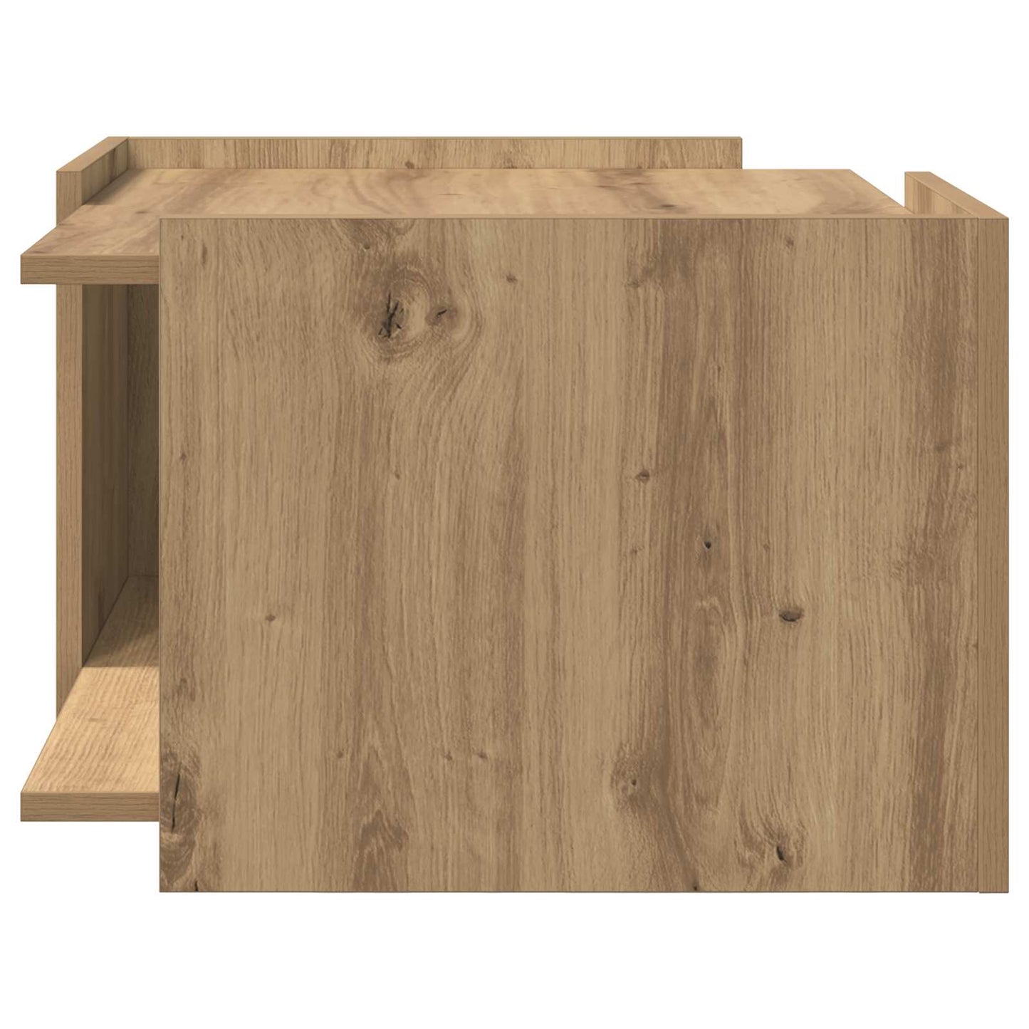 Couchtisch Artisan-Eiche 50,5 x 50 x 33 cm Holzwerkstoff
