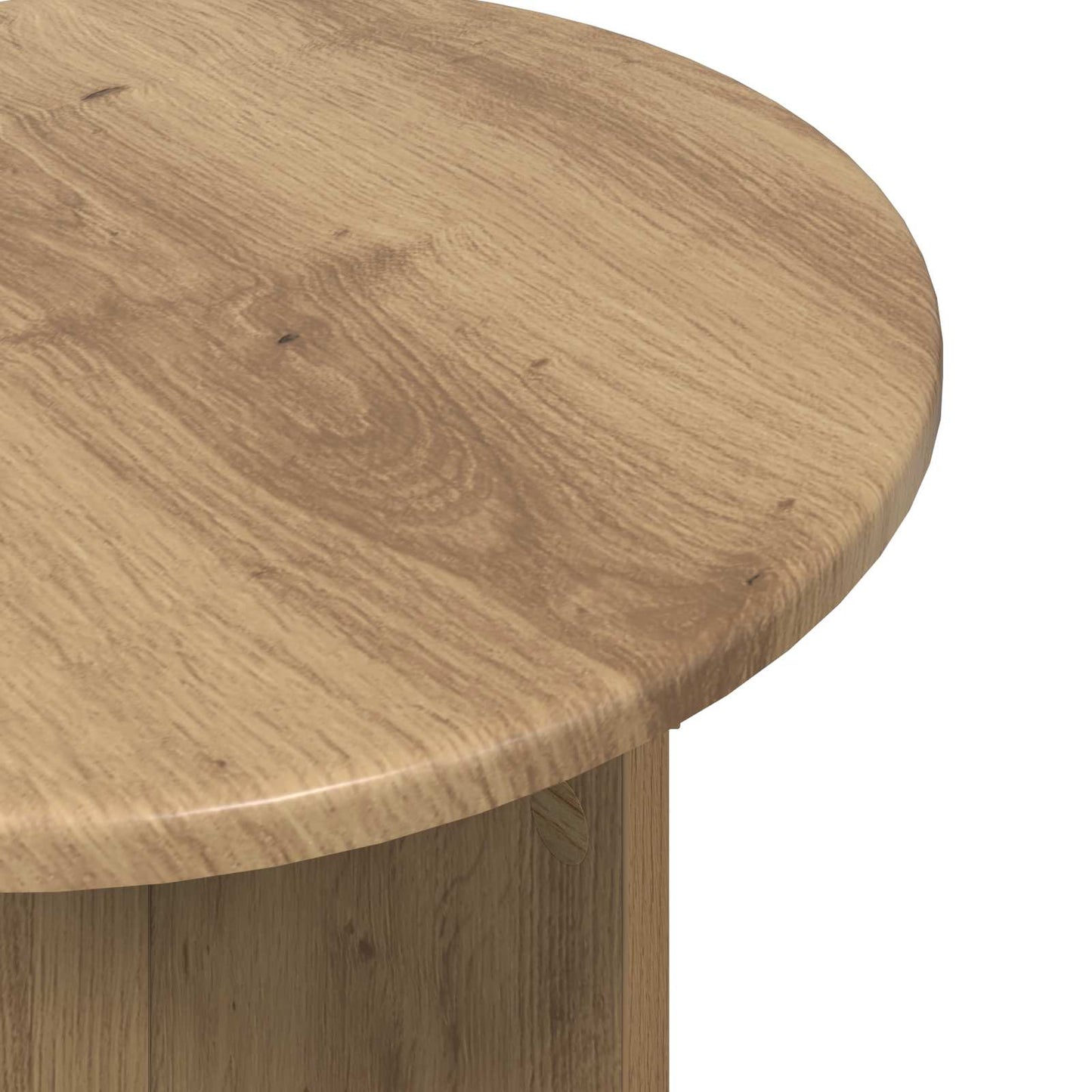 Beistelltisch-Set 2 stk. Artisan-Eiche Ø 45 x 35 cm