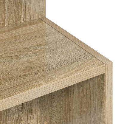 Beistelltisch Sonoma-Eiche Ø 39,5 x 55 cm Holzwerkstoff