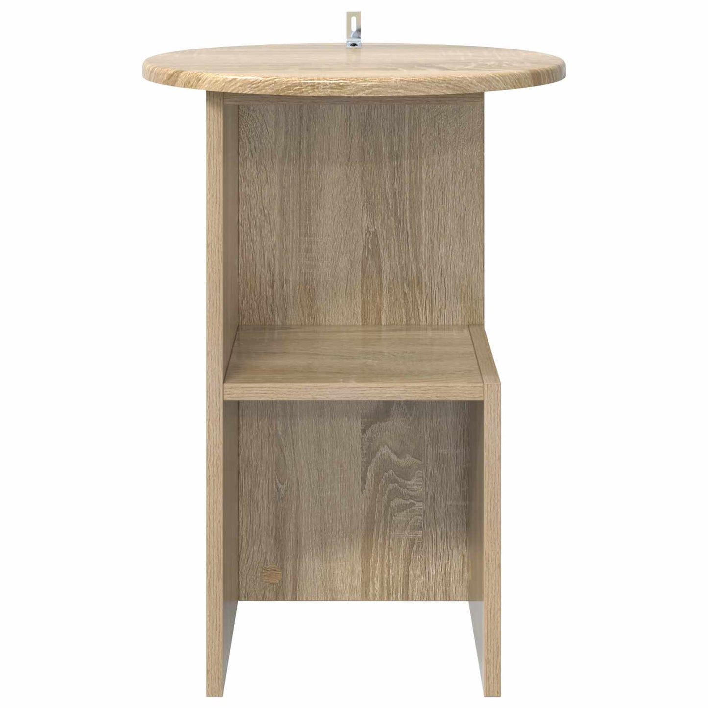 Beistelltisch Sonoma-Eiche Ø 39,5 x 55 cm Holzwerkstoff