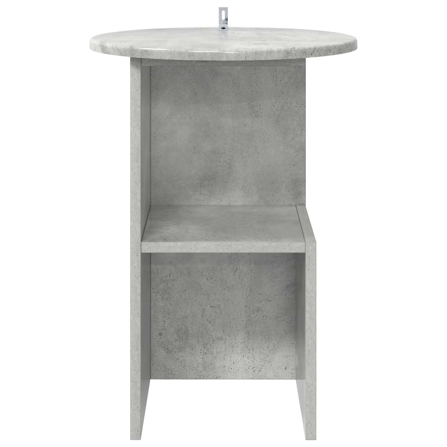 Beistelltisch Betongrau Ø 39,5 x 55 cm Holzwerkstoff