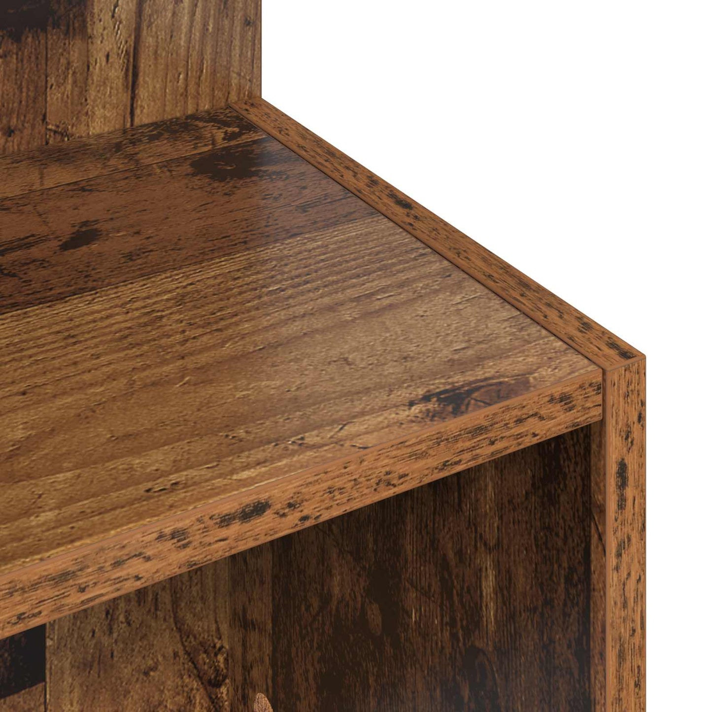 Beistelltisch Altholz Ø 39,5 x 55 cm Holzwerkstoff