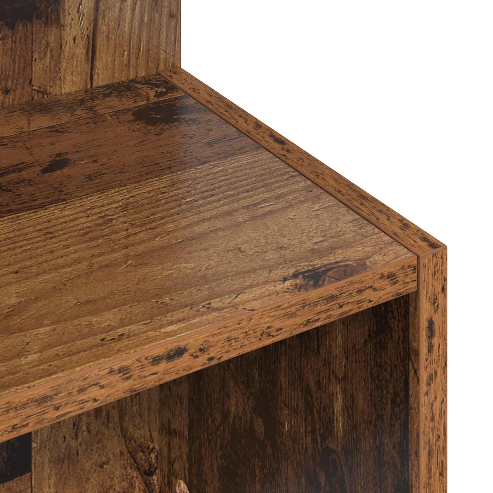 Beistelltisch Altholz Ø 39,5 x 55 cm Holzwerkstoff