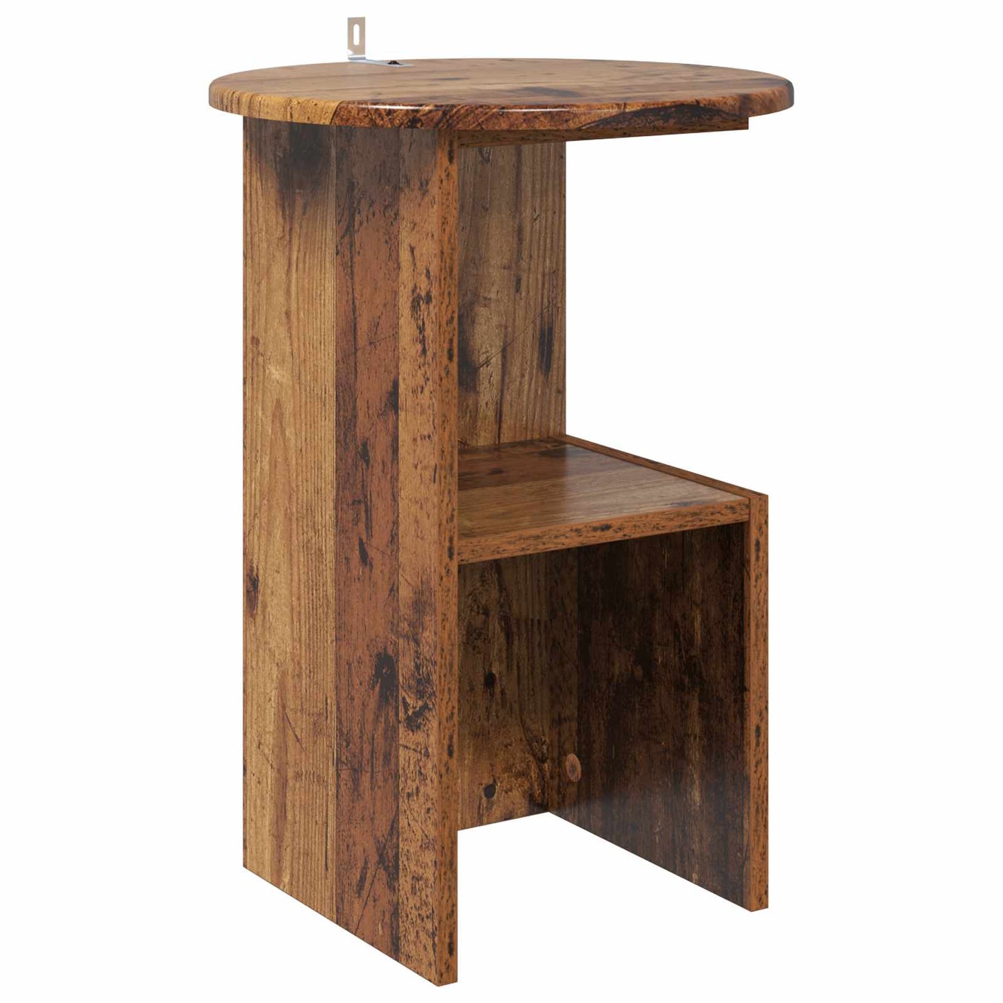 Beistelltisch Altholz Ø 39,5 x 55 cm Holzwerkstoff
