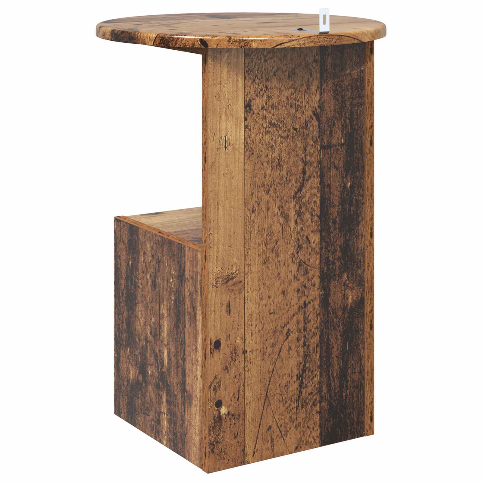 Beistelltisch Altholz Ø 39,5 x 55 cm Holzwerkstoff