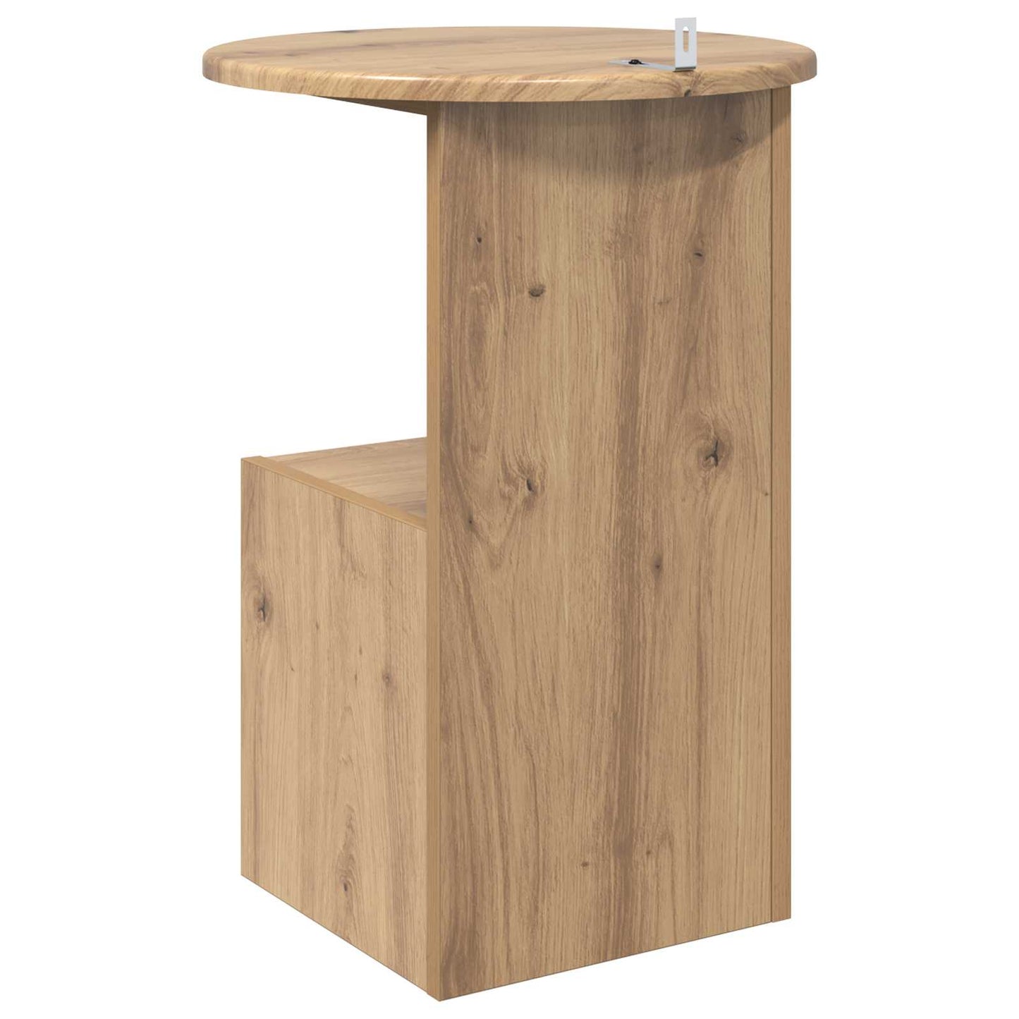 Beistelltisch Artisan-Eiche Ø 39,5 x 55 cm Holzwerkstoff