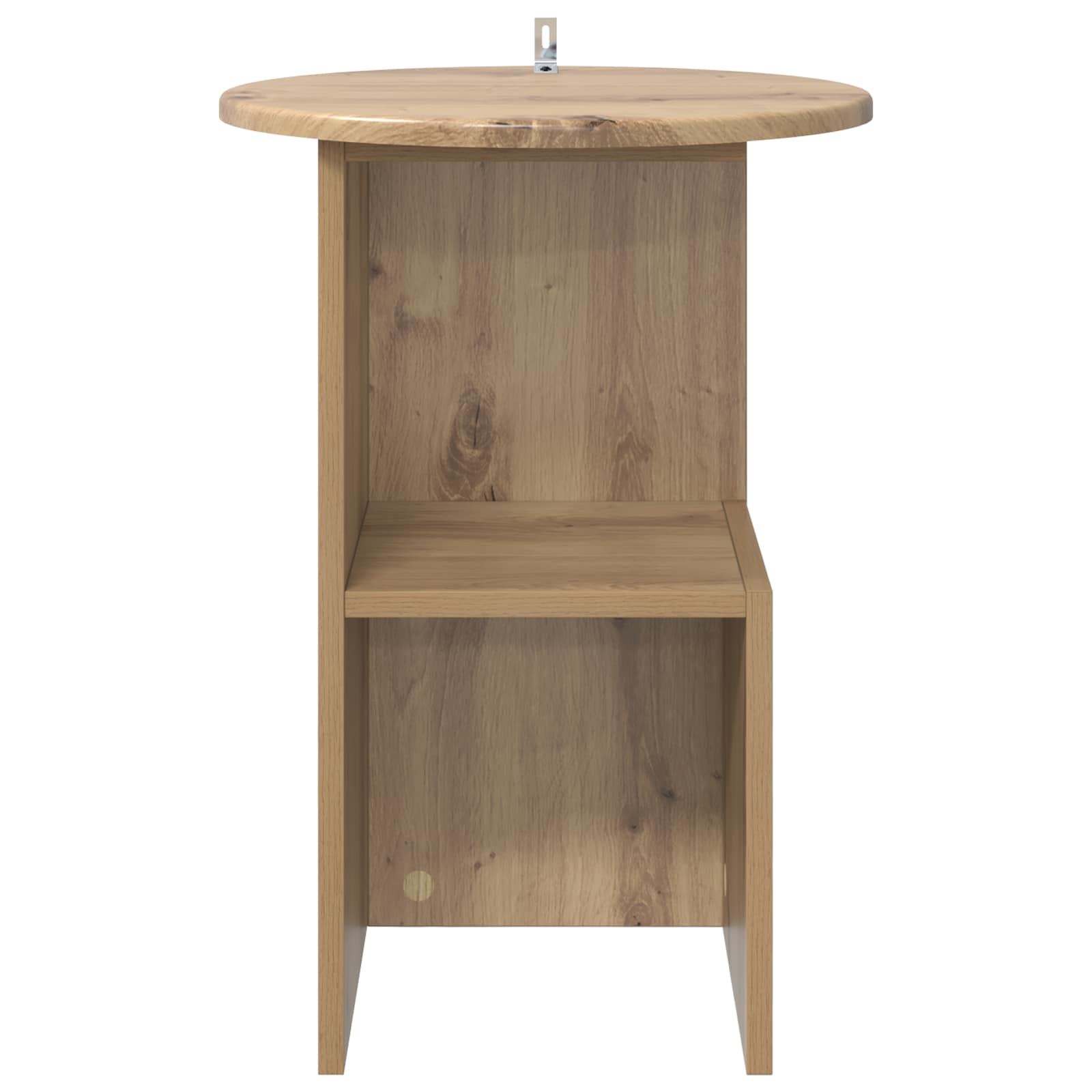 Beistelltisch Artisan-Eiche Ø 39,5 x 55 cm Holzwerkstoff