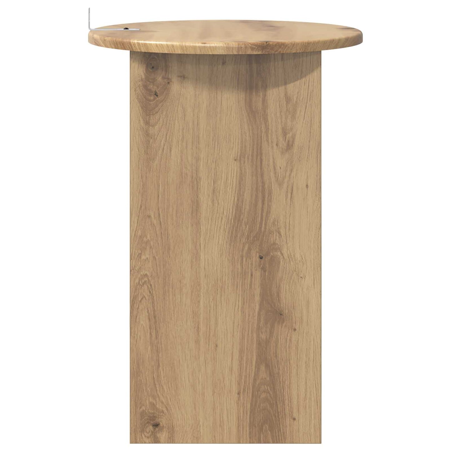 Beistelltisch Artisan-Eiche Ø 39,5 x 55 cm Holzwerkstoff