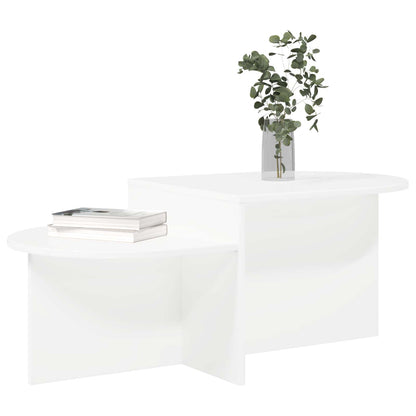 Couchtisch Weiß 100 x 50 x 40 cm Holzwerkstoff