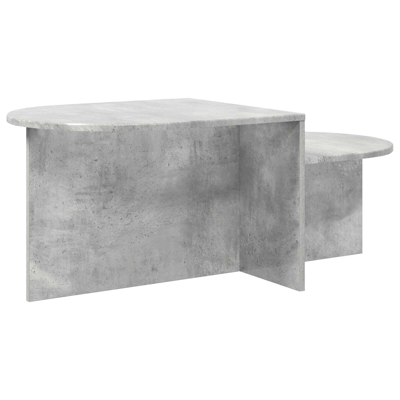 Couchtisch Betongrau 100 x 50 x 40 cm Holzwerkstoff