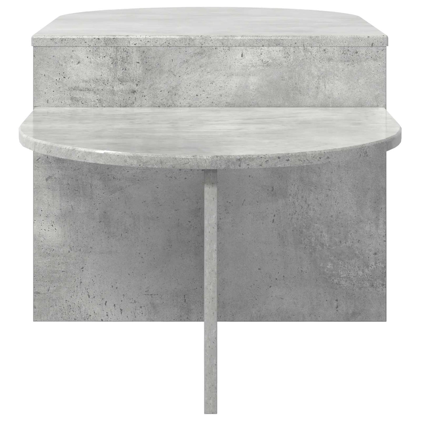 Couchtisch Betongrau 100 x 50 x 40 cm Holzwerkstoff