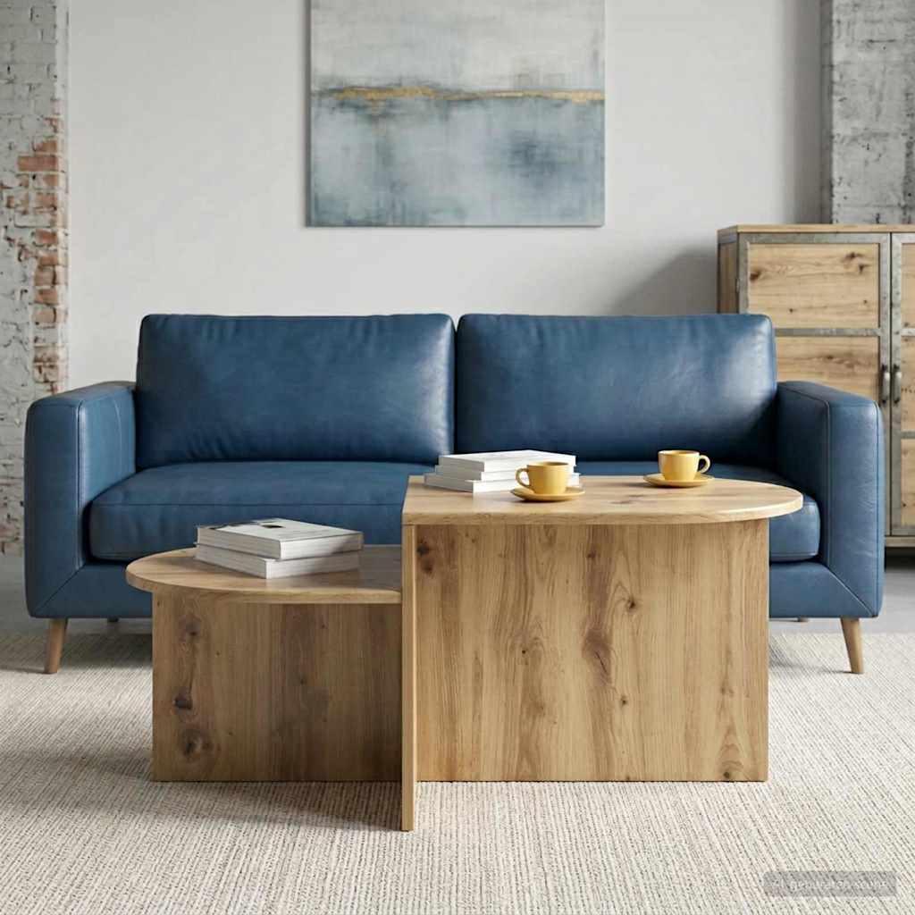 Couchtisch Artisan-Eiche 100 x 50 x 40 cm Holzwerkstoff