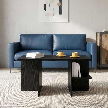 Couchtisch Schwarze Eiche 87 x 50 x 45 cm Holzwerkstoff