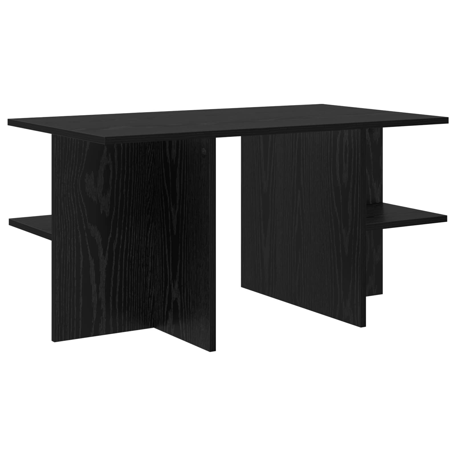 Couchtisch Schwarze Eiche 87 x 50 x 45 cm Holzwerkstoff