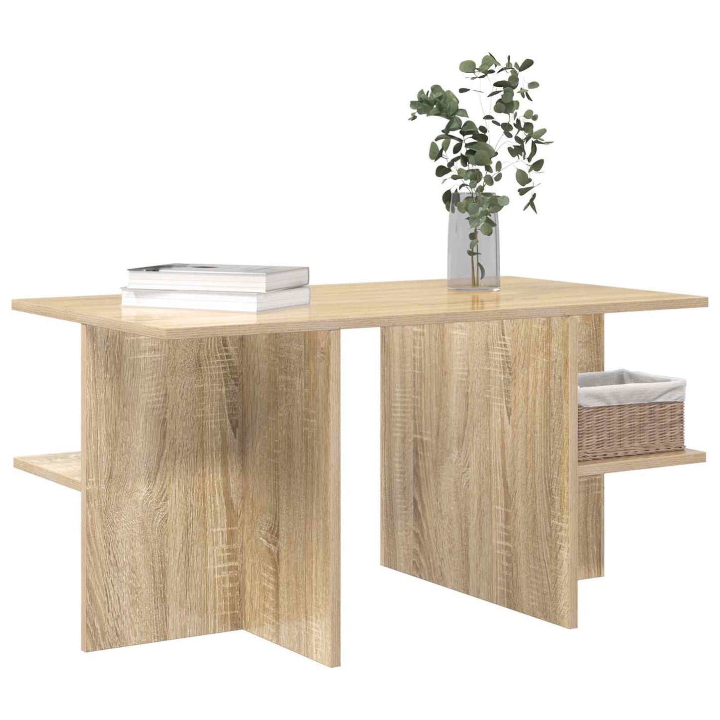 Couchtisch Sonoma-Eiche 87 x 50 x 45 cm Holzwerkstoff