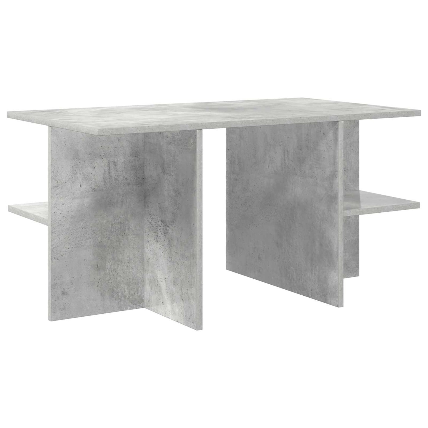 Couchtisch Betongrau 87 x 50 x 45 cm Holzwerkstoff