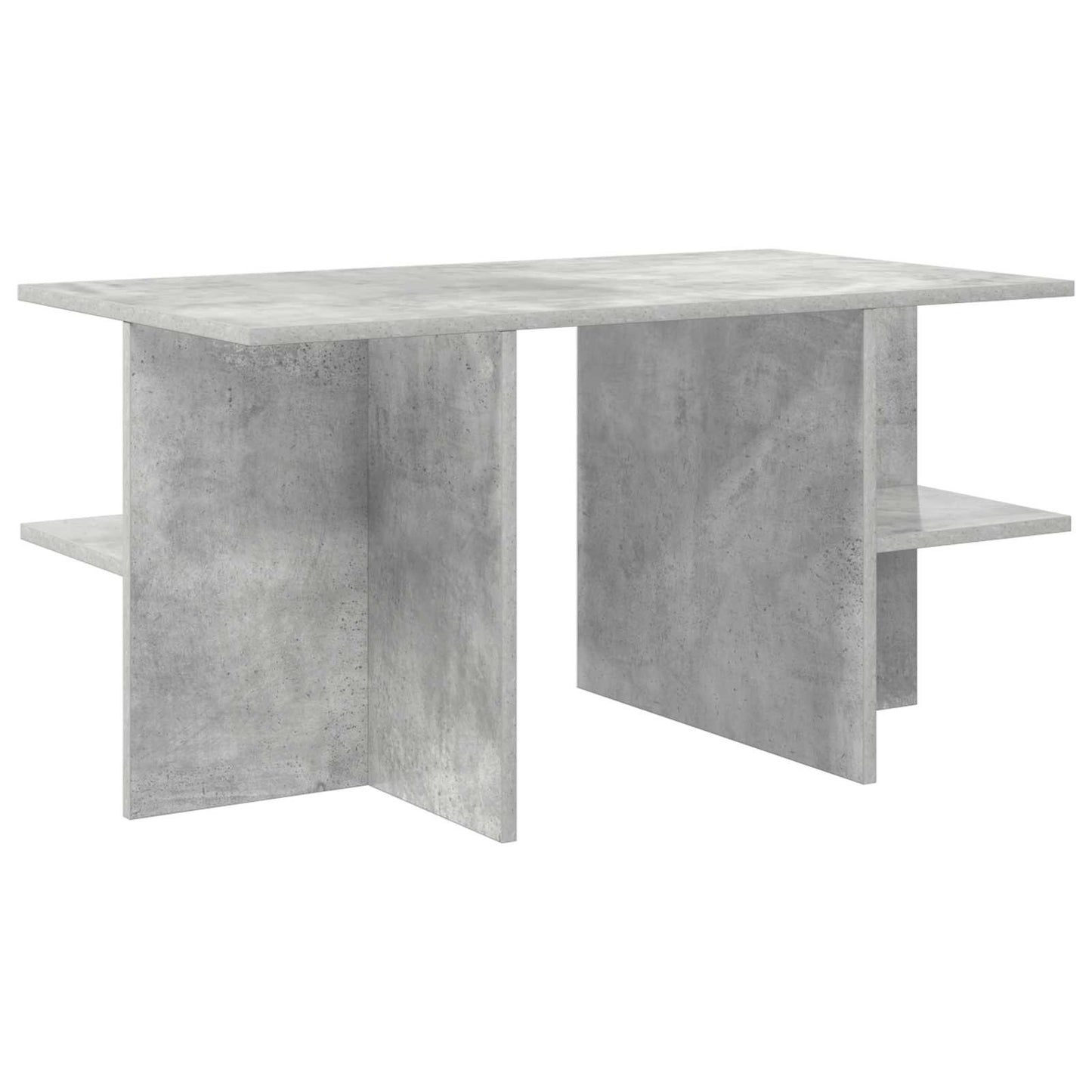 Couchtisch Betongrau 87 x 50 x 45 cm Holzwerkstoff