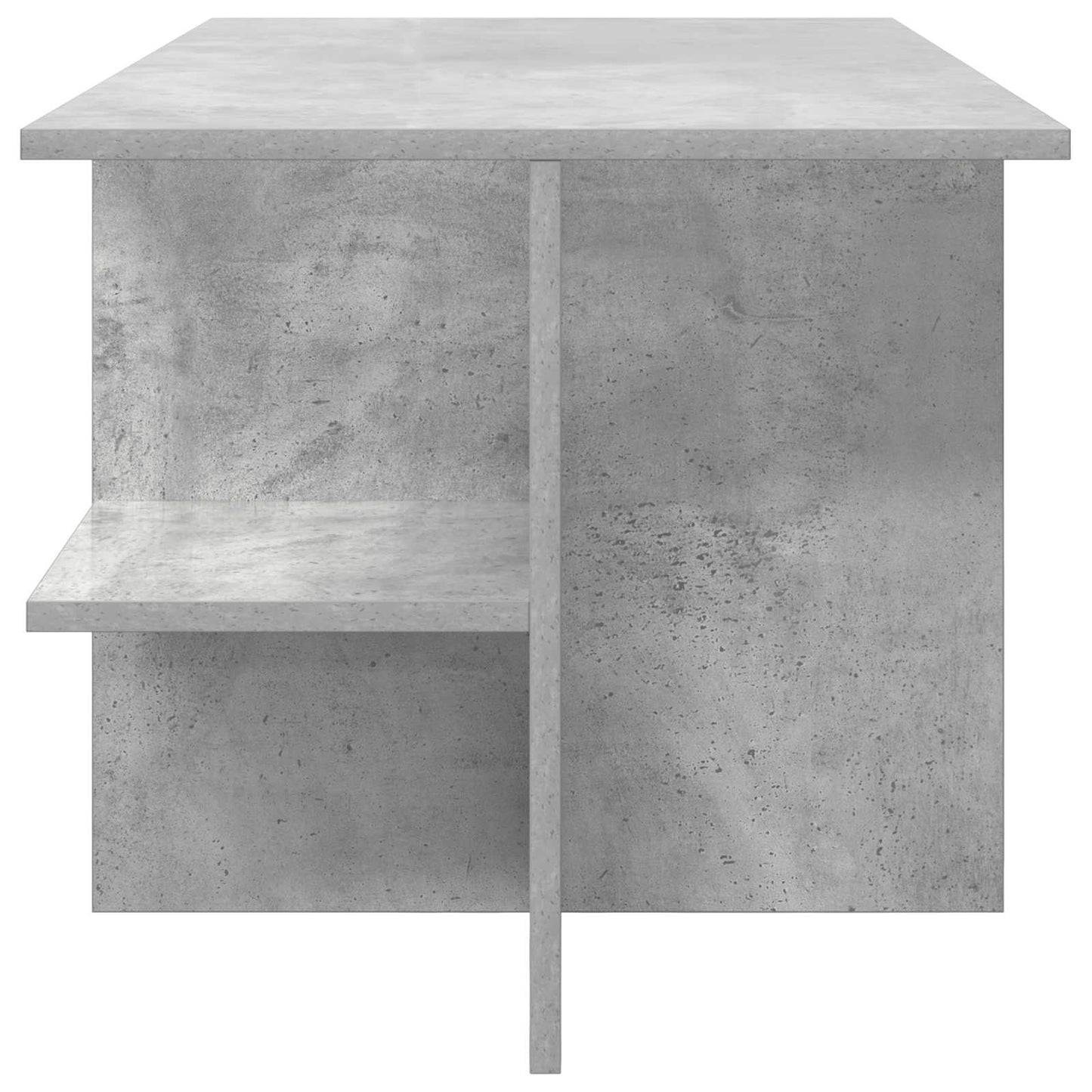 Couchtisch Betongrau 87 x 50 x 45 cm Holzwerkstoff