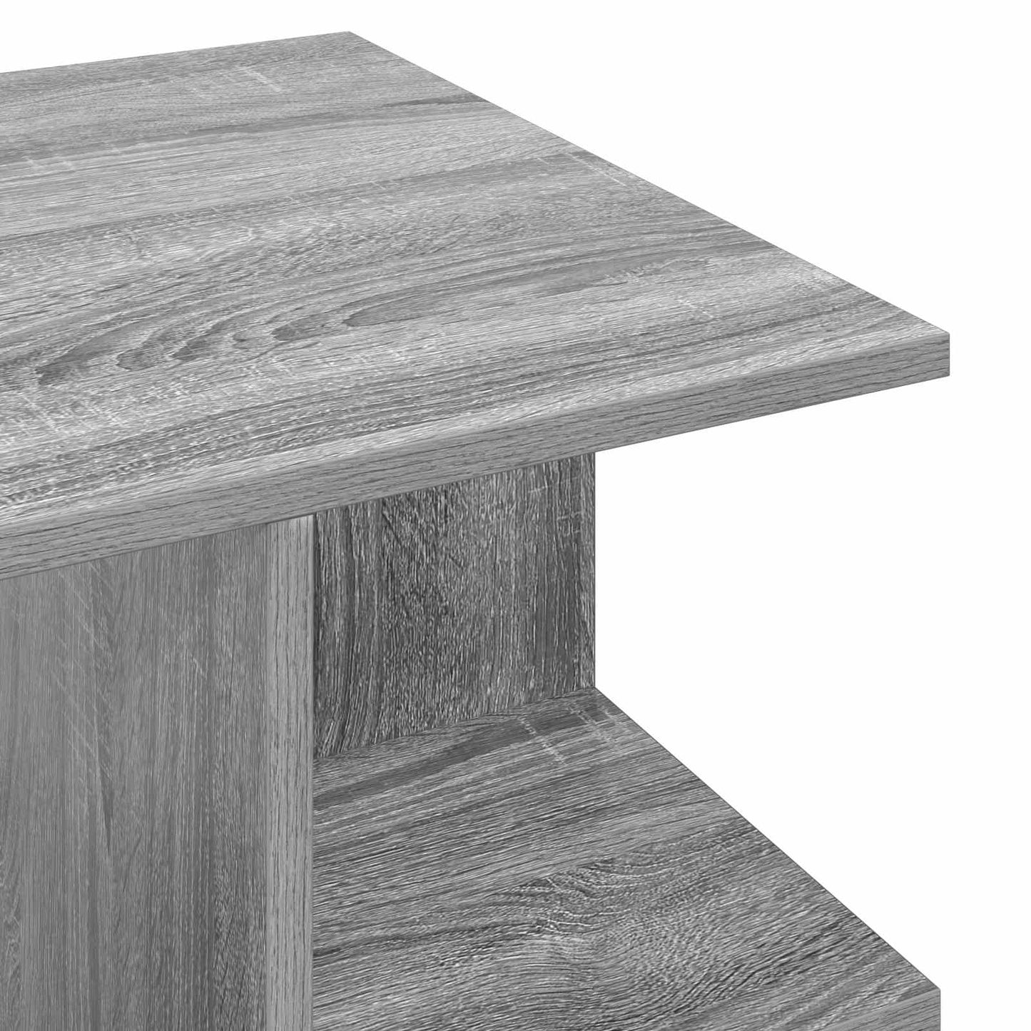 Couchtisch Graues Sonoma 87 x 50 x 45 cm Holzwerkstoff