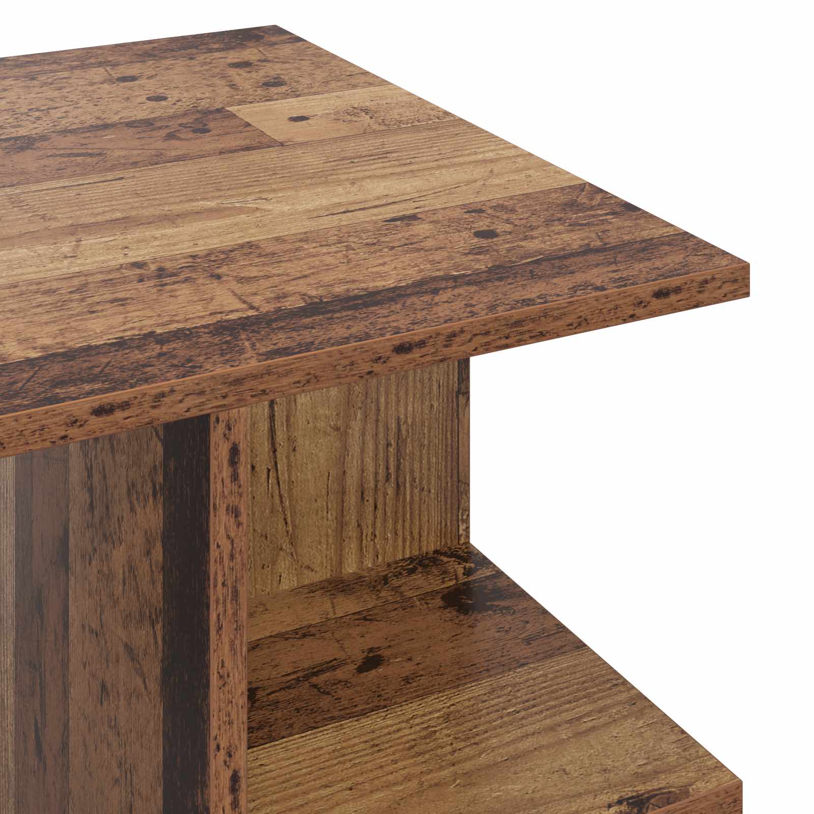 Couchtisch Altholz 87 x 50 x 45 cm Holzwerkstoff