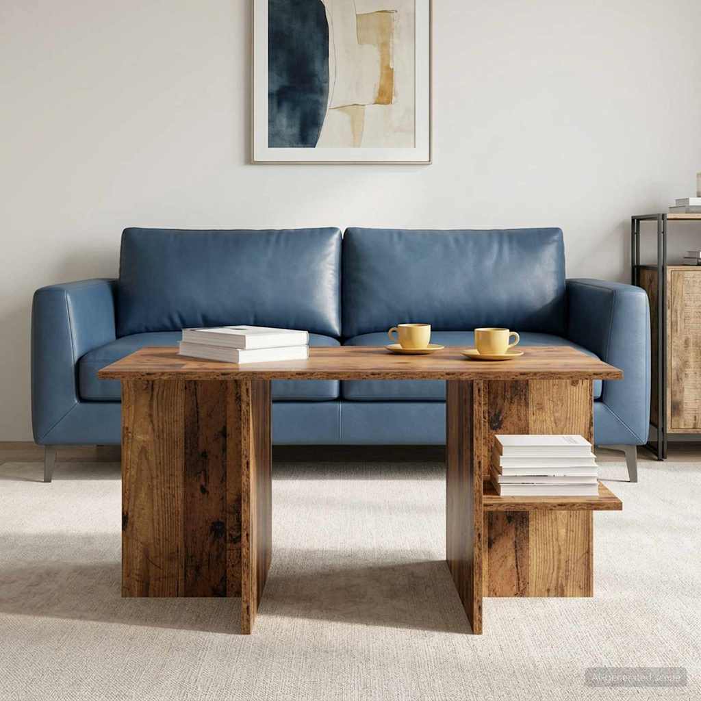 Couchtisch Altholz 87 x 50 x 45 cm Holzwerkstoff