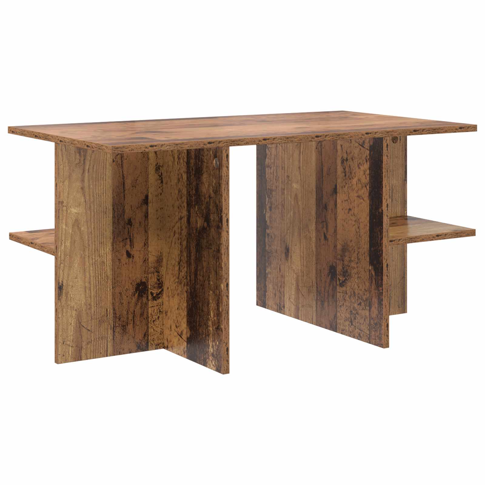 Couchtisch Altholz 87 x 50 x 45 cm Holzwerkstoff