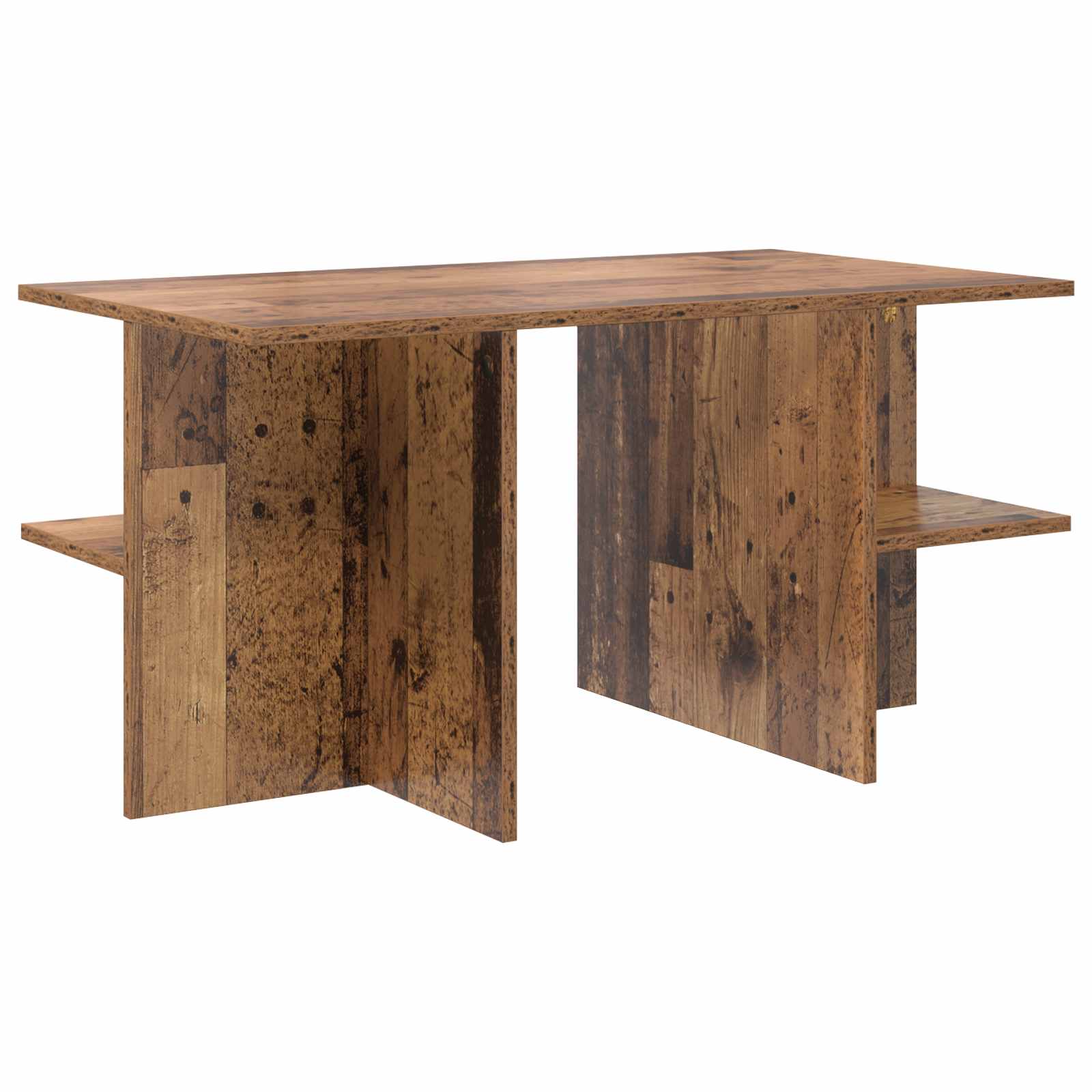 Couchtisch Altholz 87 x 50 x 45 cm Holzwerkstoff