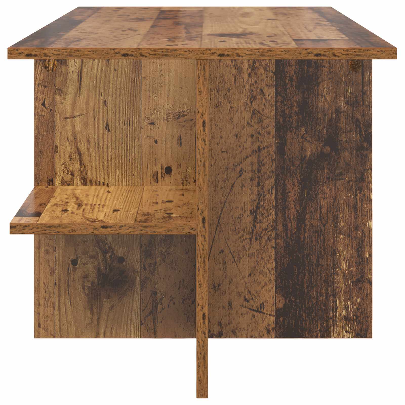 Couchtisch Altholz 87 x 50 x 45 cm Holzwerkstoff