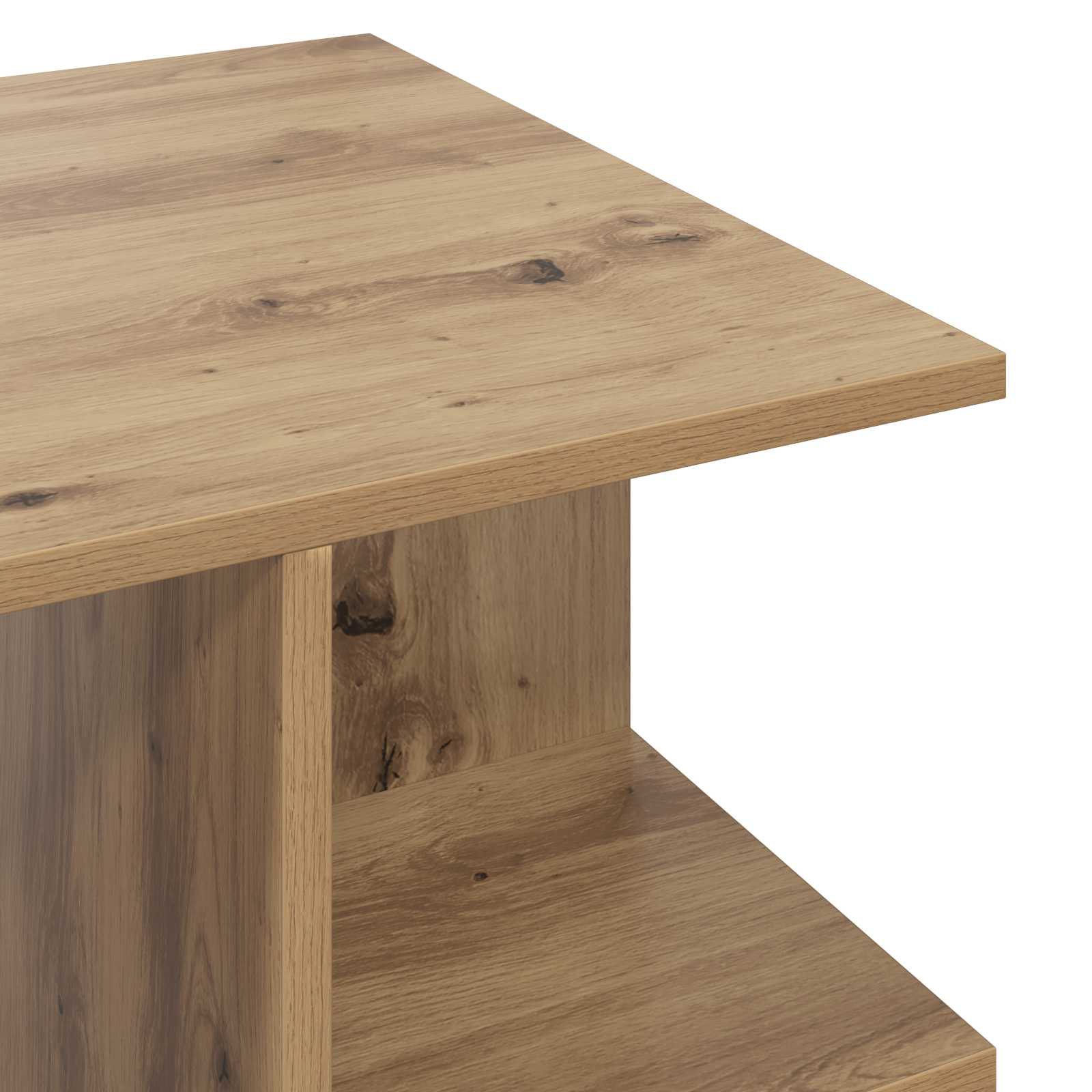 Couchtisch Artisan-Eiche 87 x 50 x 45 cm Holzwerkstoff