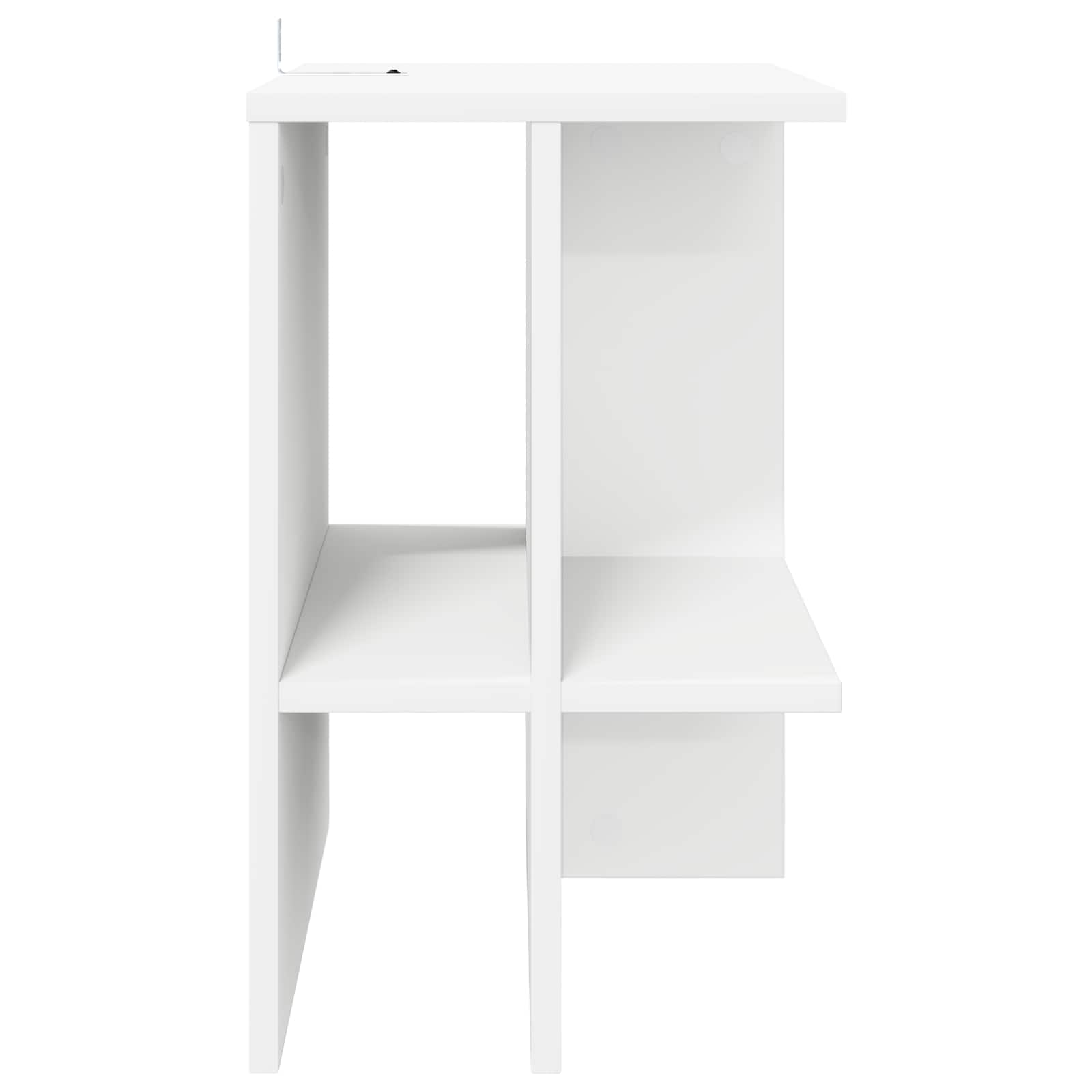 Couchtisch 2 stk. Weiß 40 x 30 x 49 cm Holzwerkstoff