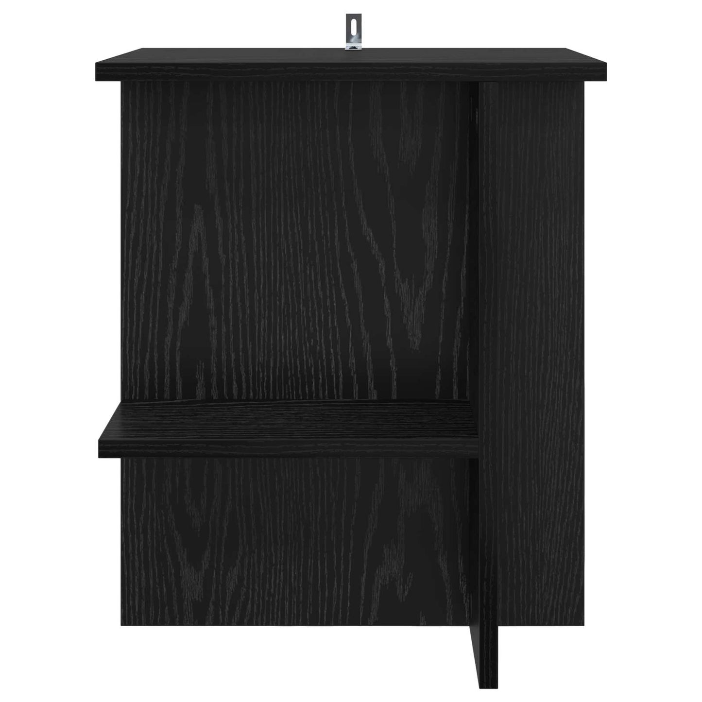 Couchtisch 2 stk. Schwarz Eichen-Optik 40 x 30 x 49 cm