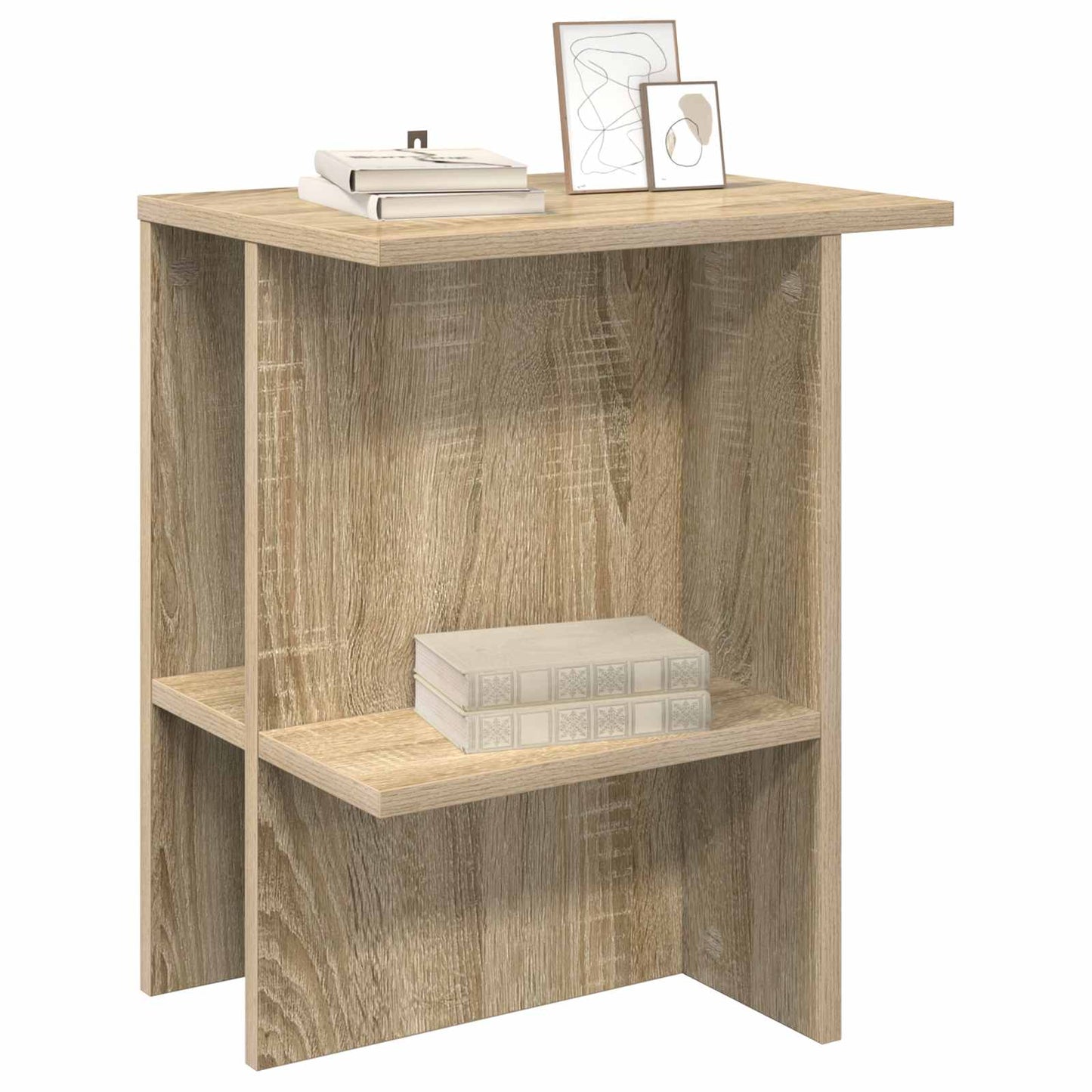 Couchtisch 2 stk. Sonoma-Eiche 40 x 30 x 49 cm Holzwerkstoff