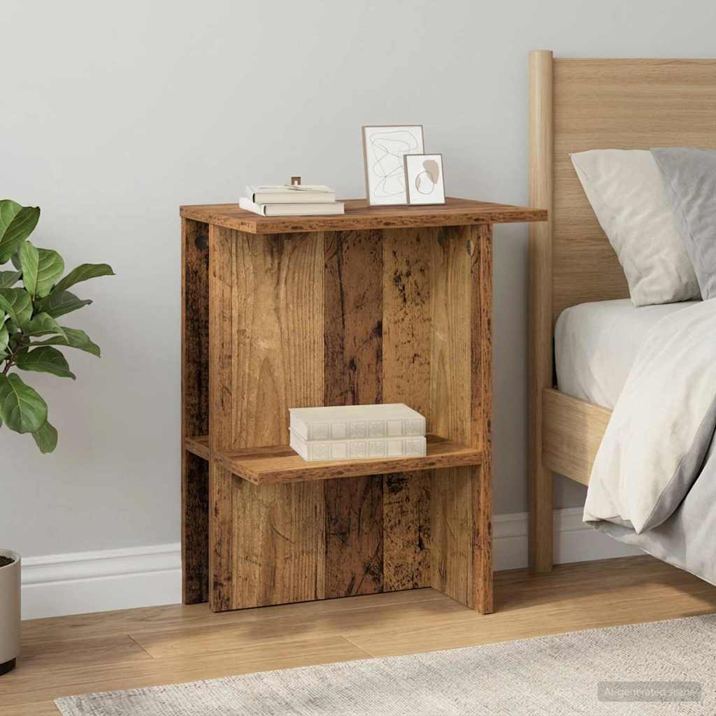 Couchtisch Altholz 40 x 30 x 49 cm Holzwerkstoff