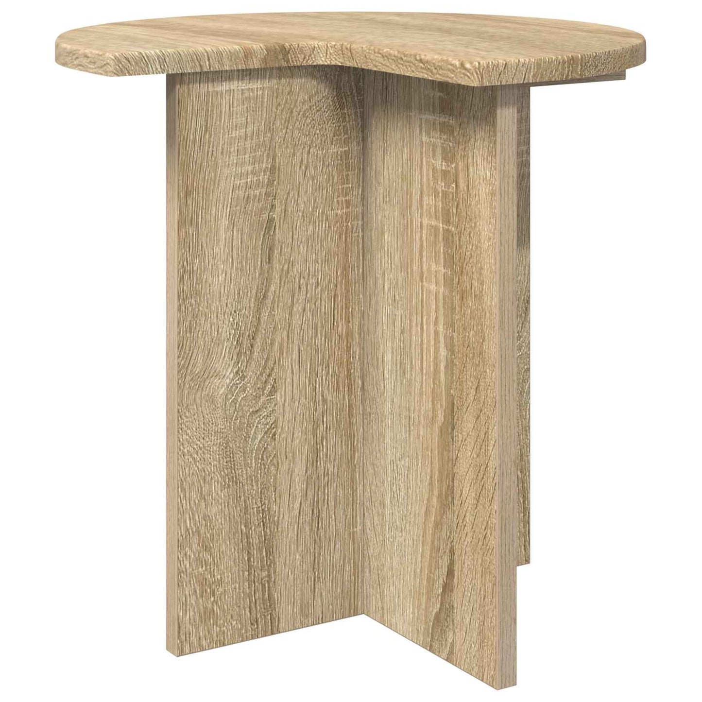Beistelltisch Sonoma-Eiche Ø 39 x 38 cm Holzwerkstoff