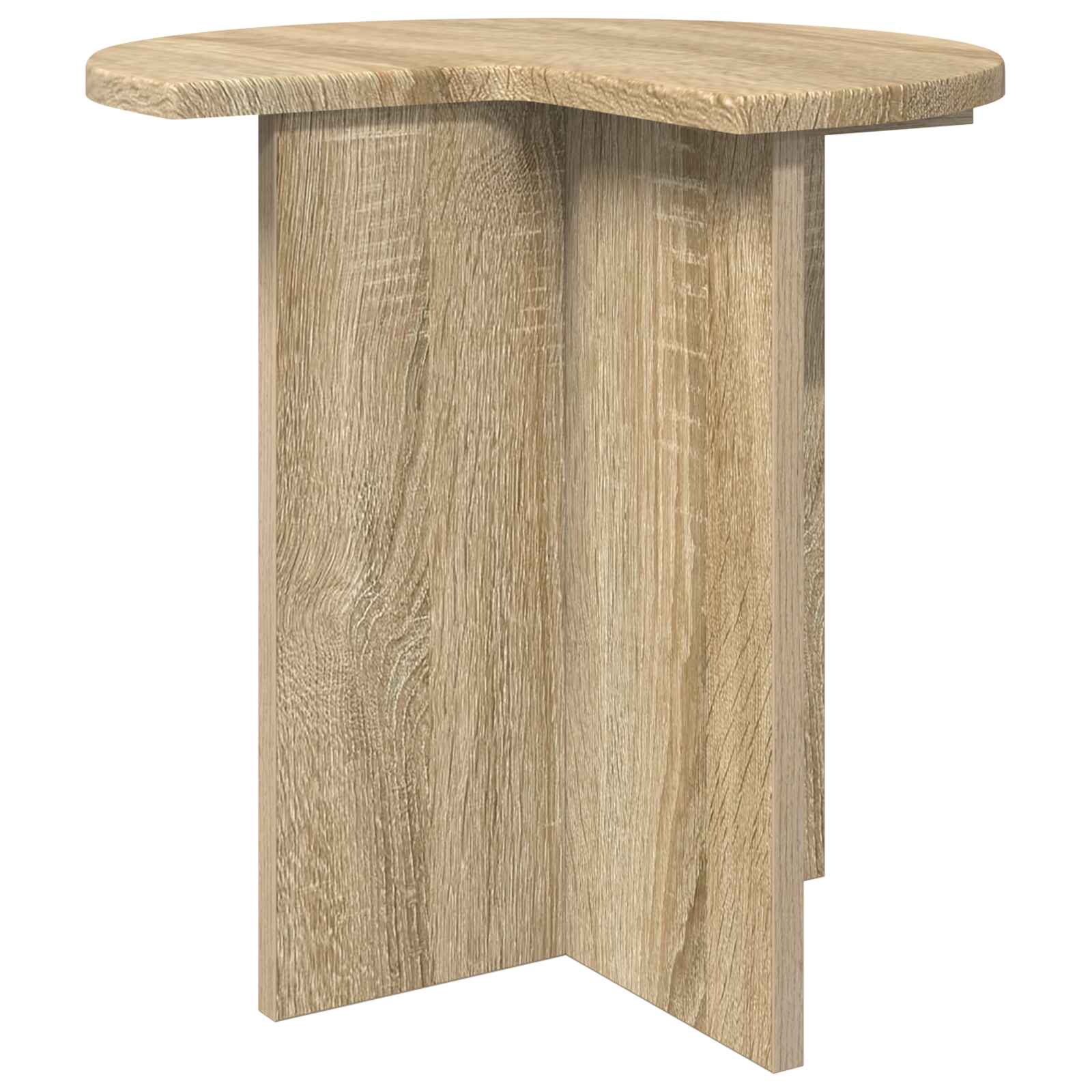 Beistelltisch Sonoma-Eiche Ø 39 x 38 cm Holzwerkstoff