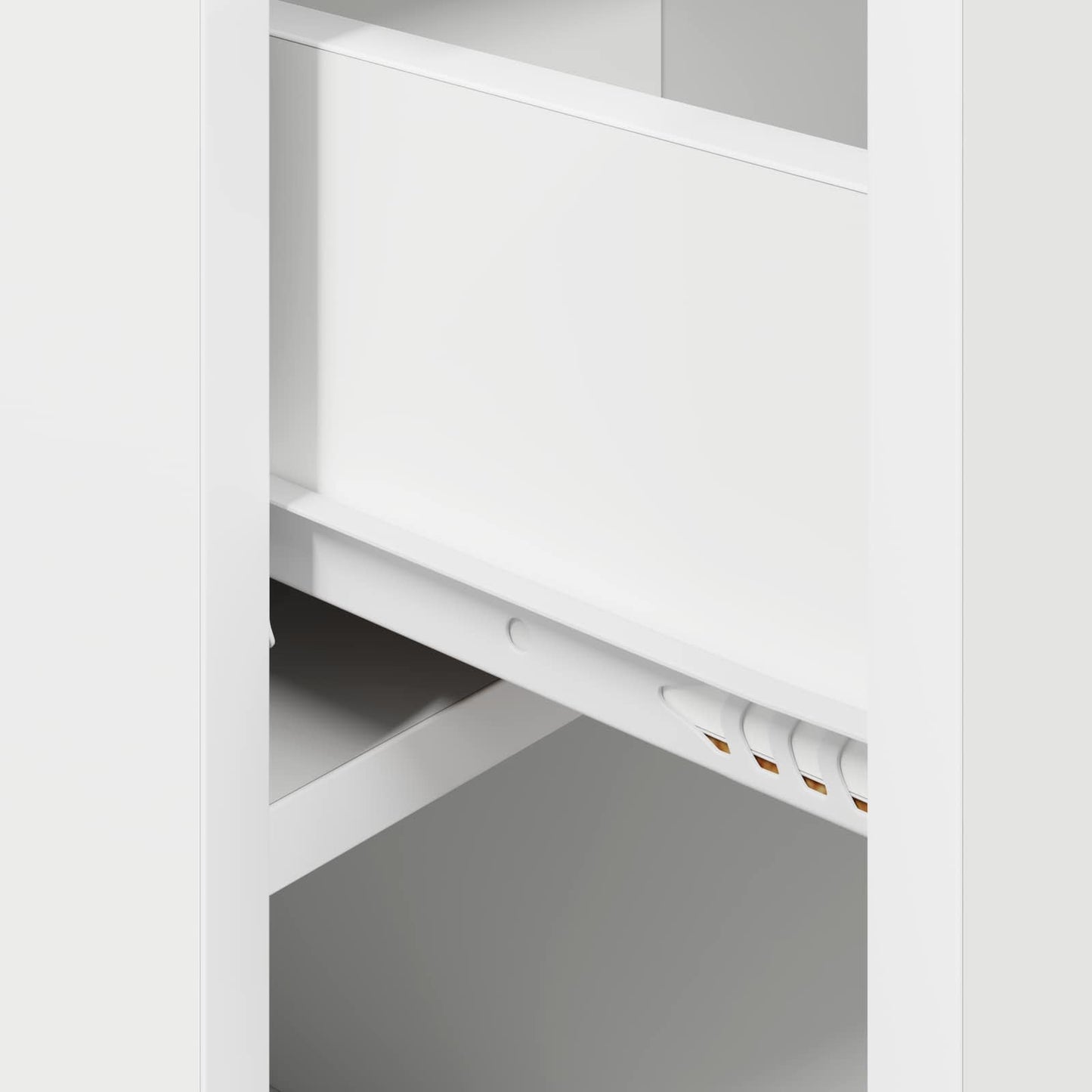 Bettschrank Weiß 29 x 31,5 x 49 cm Holzwerkstoff