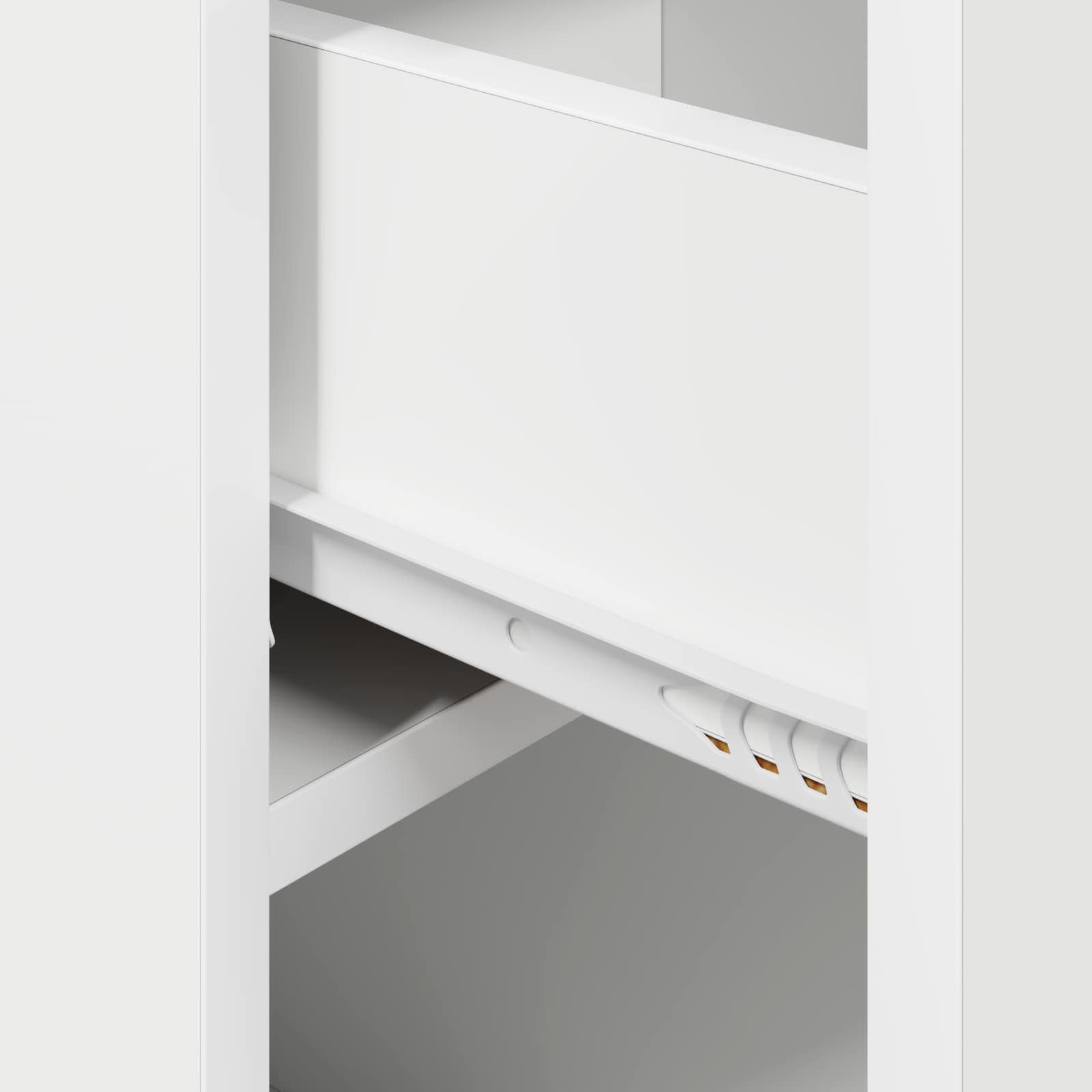Bettschrank Weiß 29 x 31,5 x 49 cm Holzwerkstoff